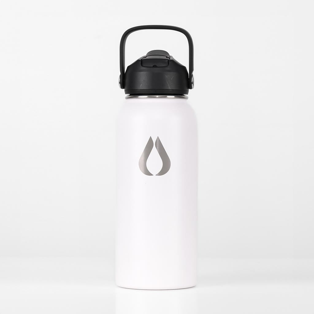 Water Bottle - 960ML - White