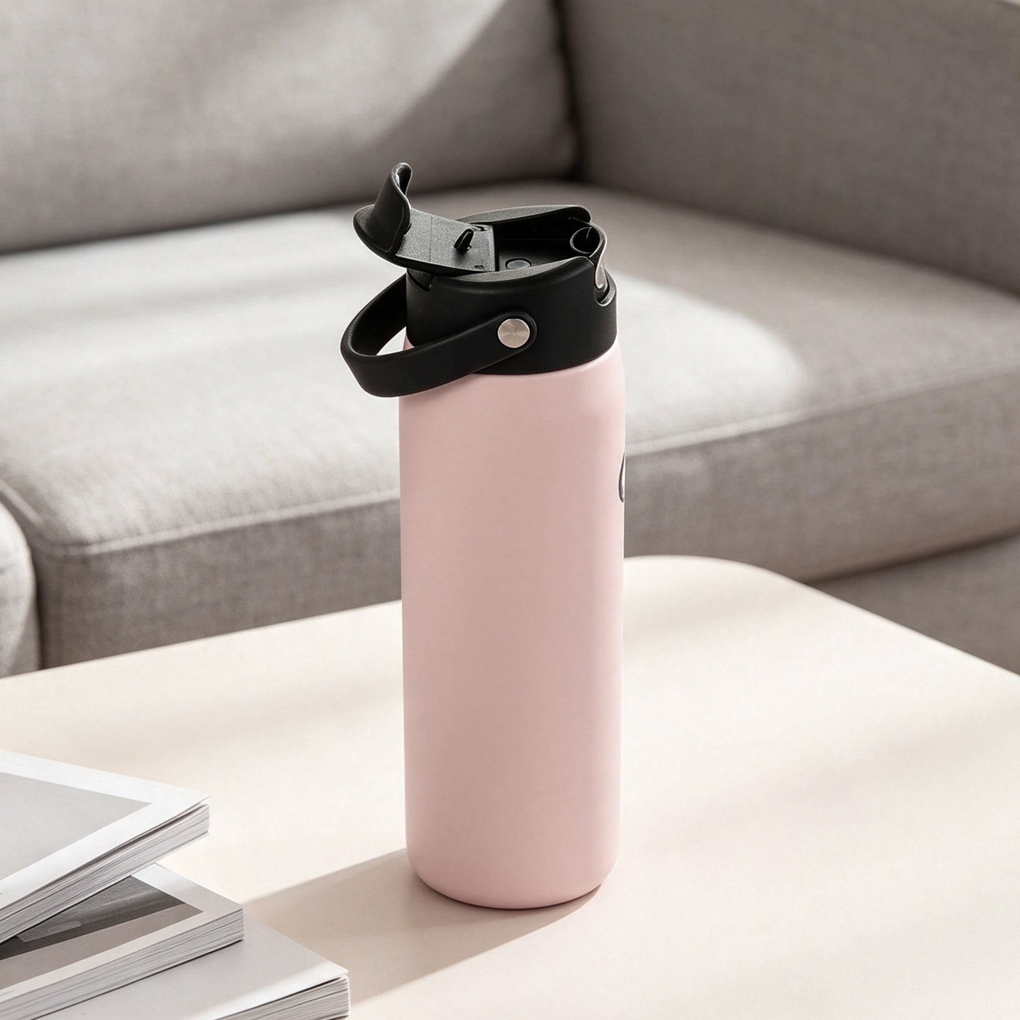 Water bottle - 2 in 1 - 710ML - Blush