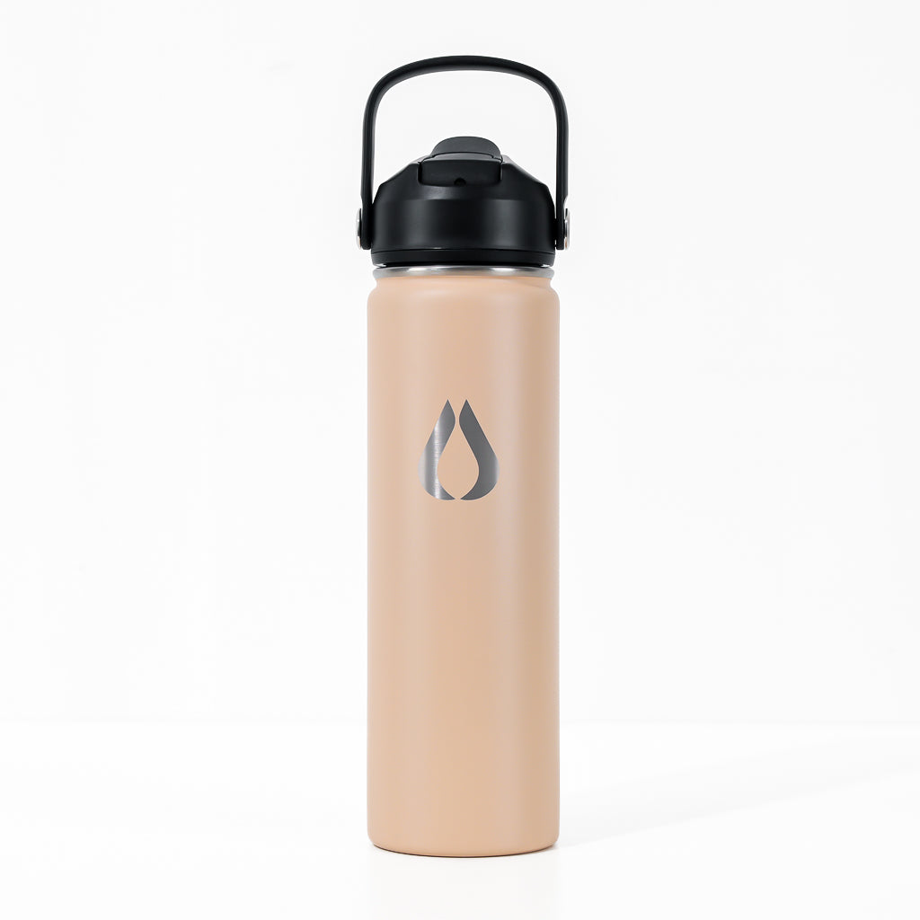 Water Bottle - 650ML - Latte
