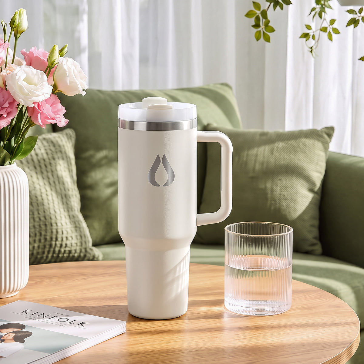 Tumbler - 1200ML - Cream