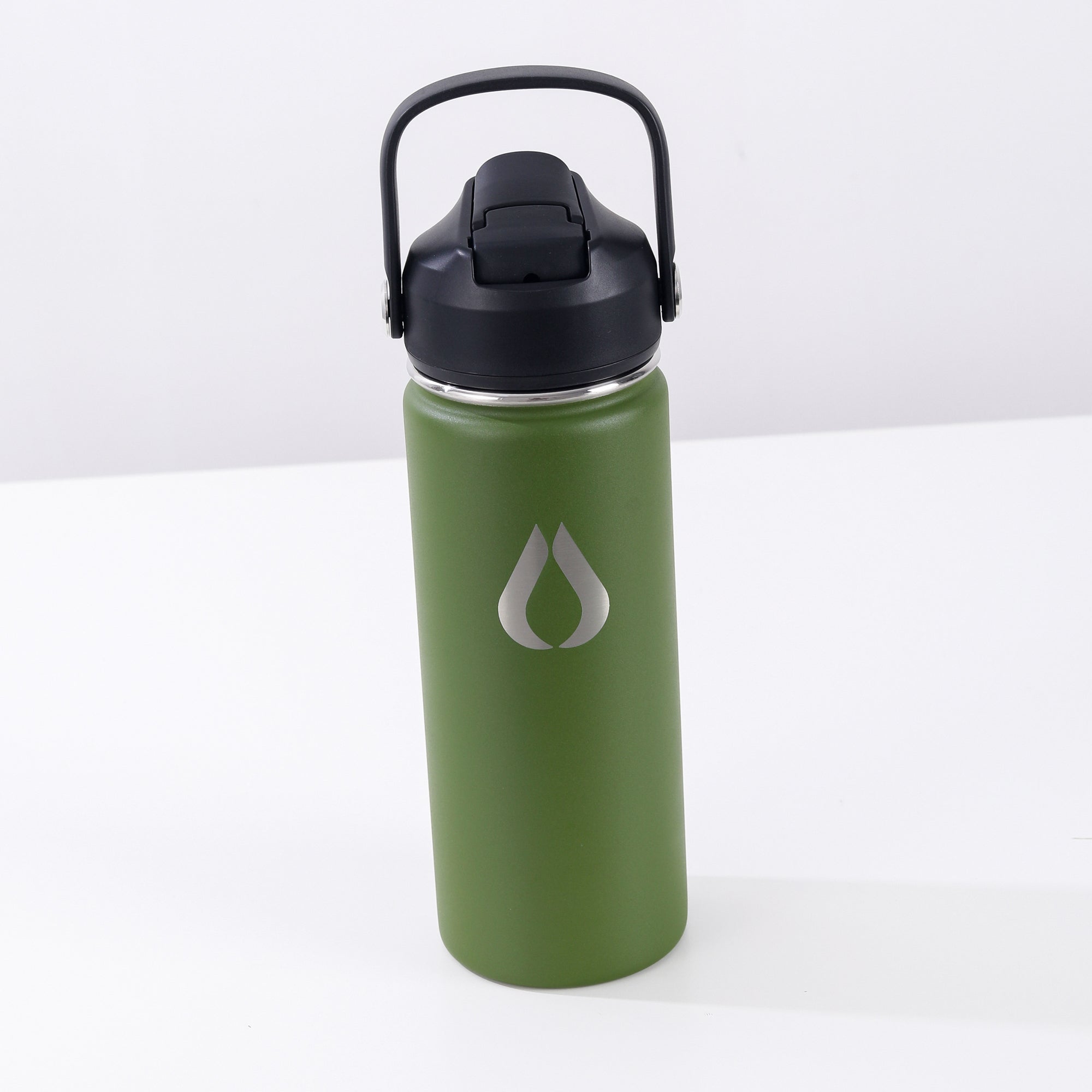 Water Bottle - 500ML - Dark Olive