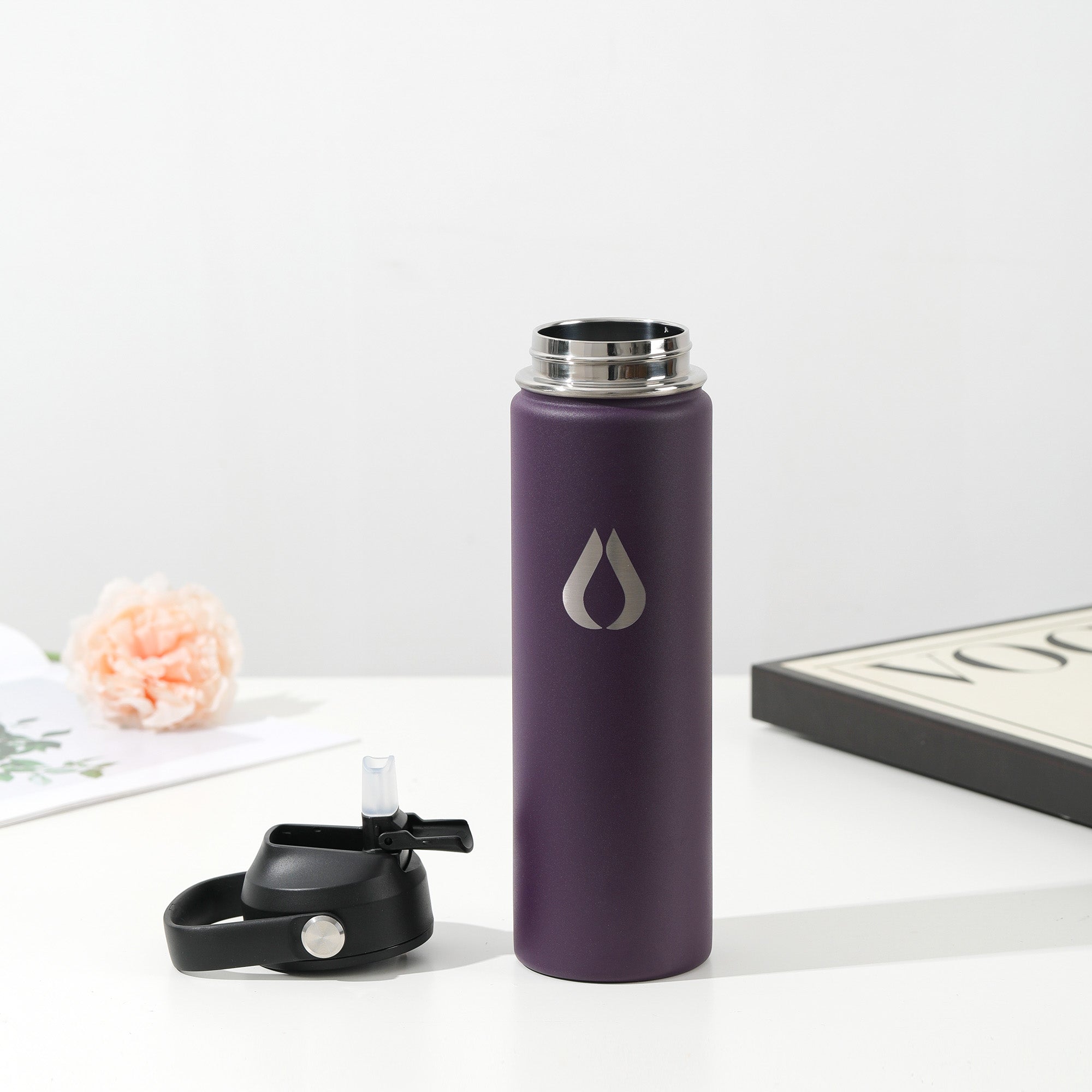 Water Bottle - 650ML - Berry