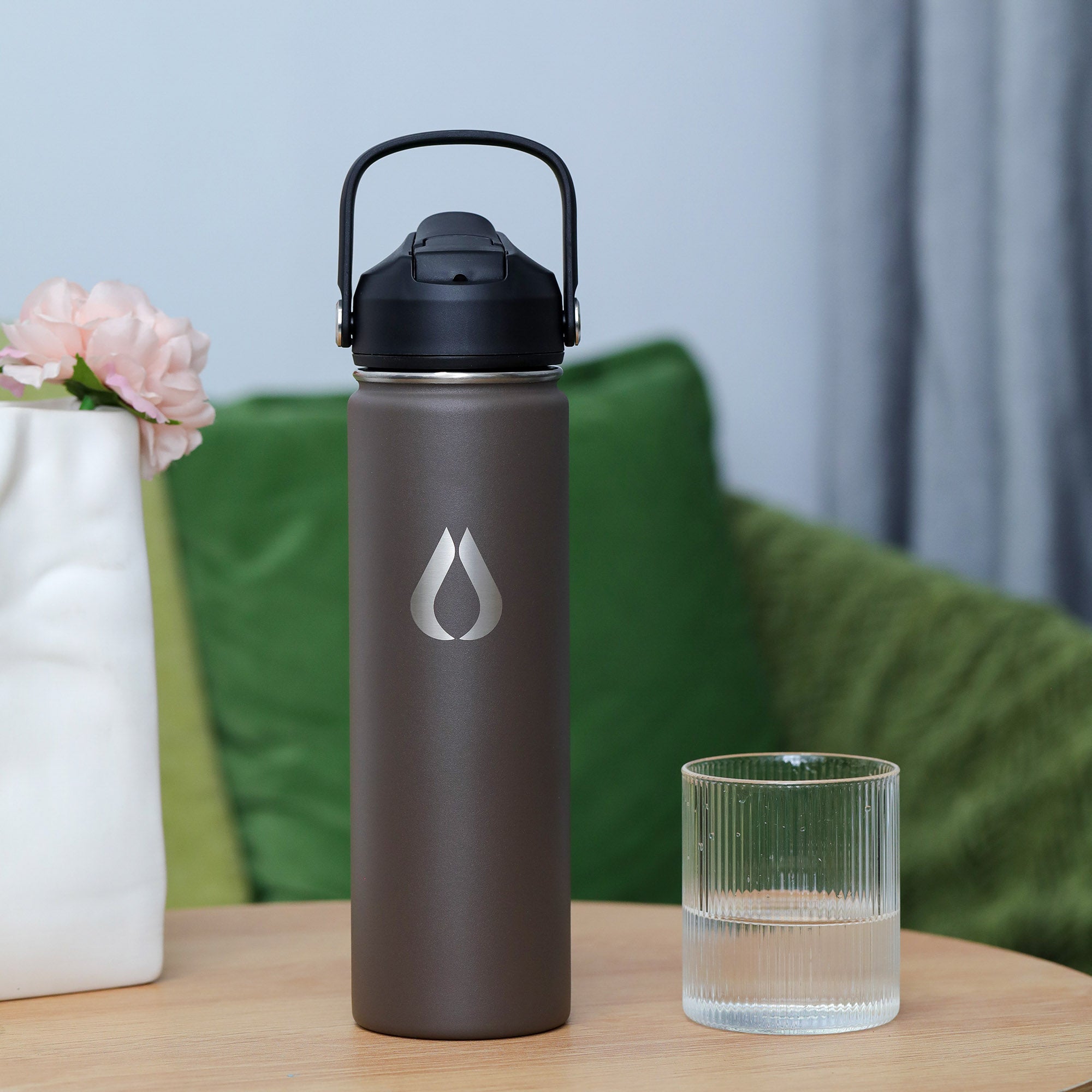 Water Bottle - 650ML - Cocoa