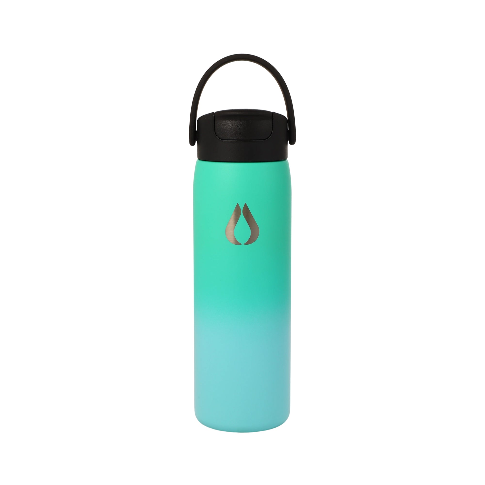 Water bottle - 2 in 1 - 710ML - Green Sky