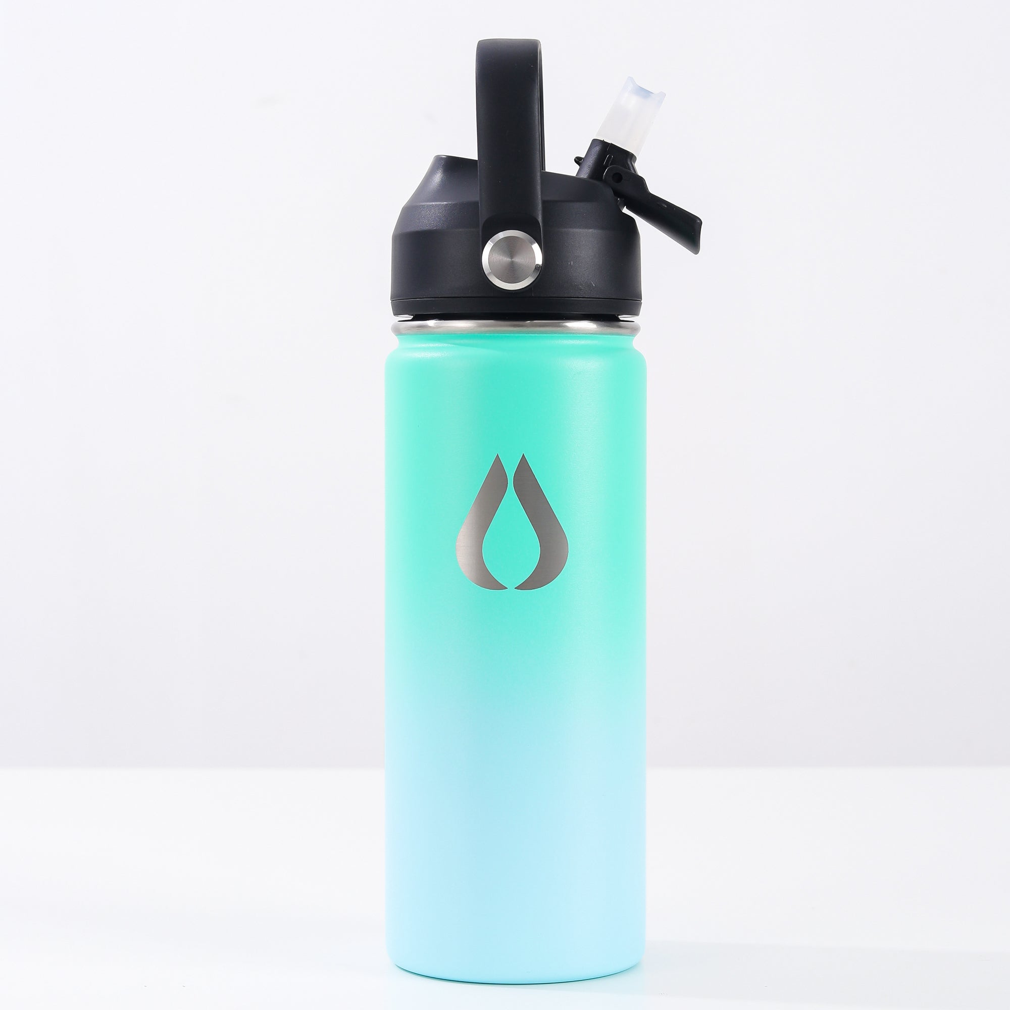 Water Bottle - 500ML - Green Sky