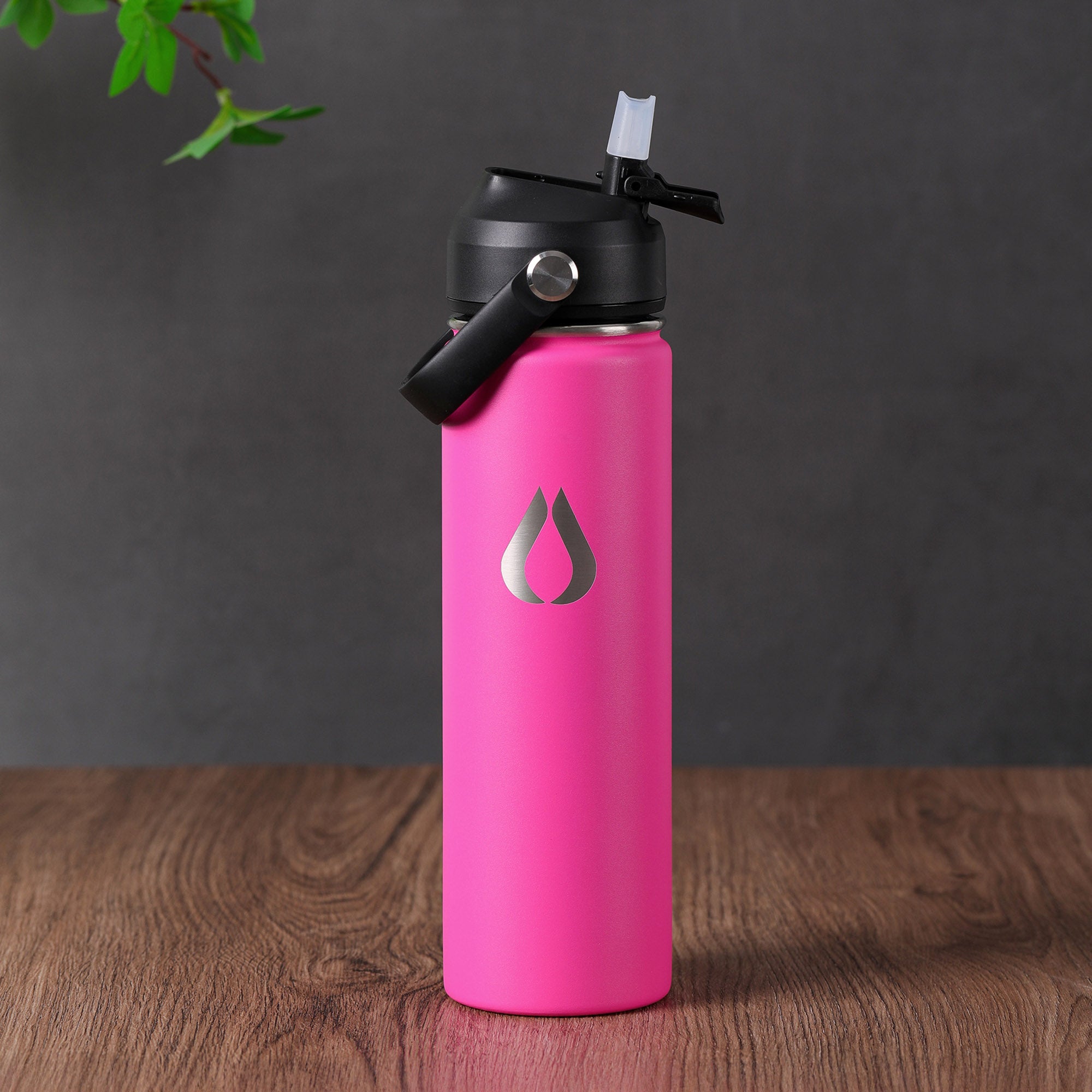 Water Bottle - 650ML - Hot Pink