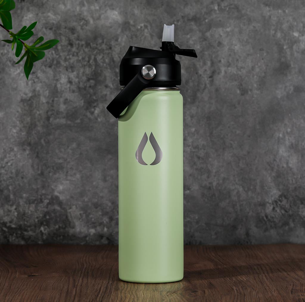Water Bottle - 650ML - Matcha