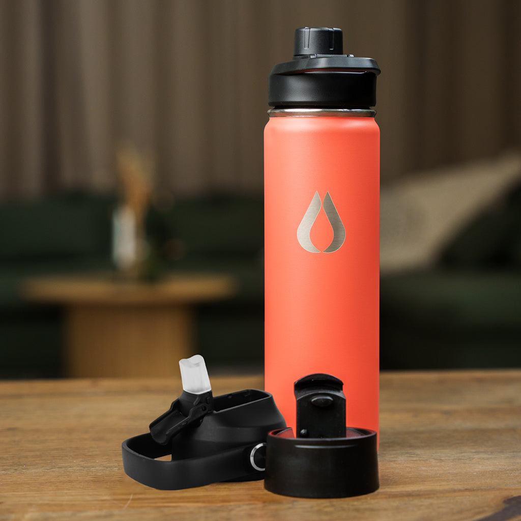 Water Bottle – 650ML – Peach