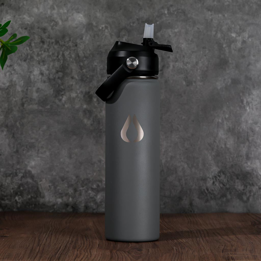 Water Bottle - 650ML - Pewter