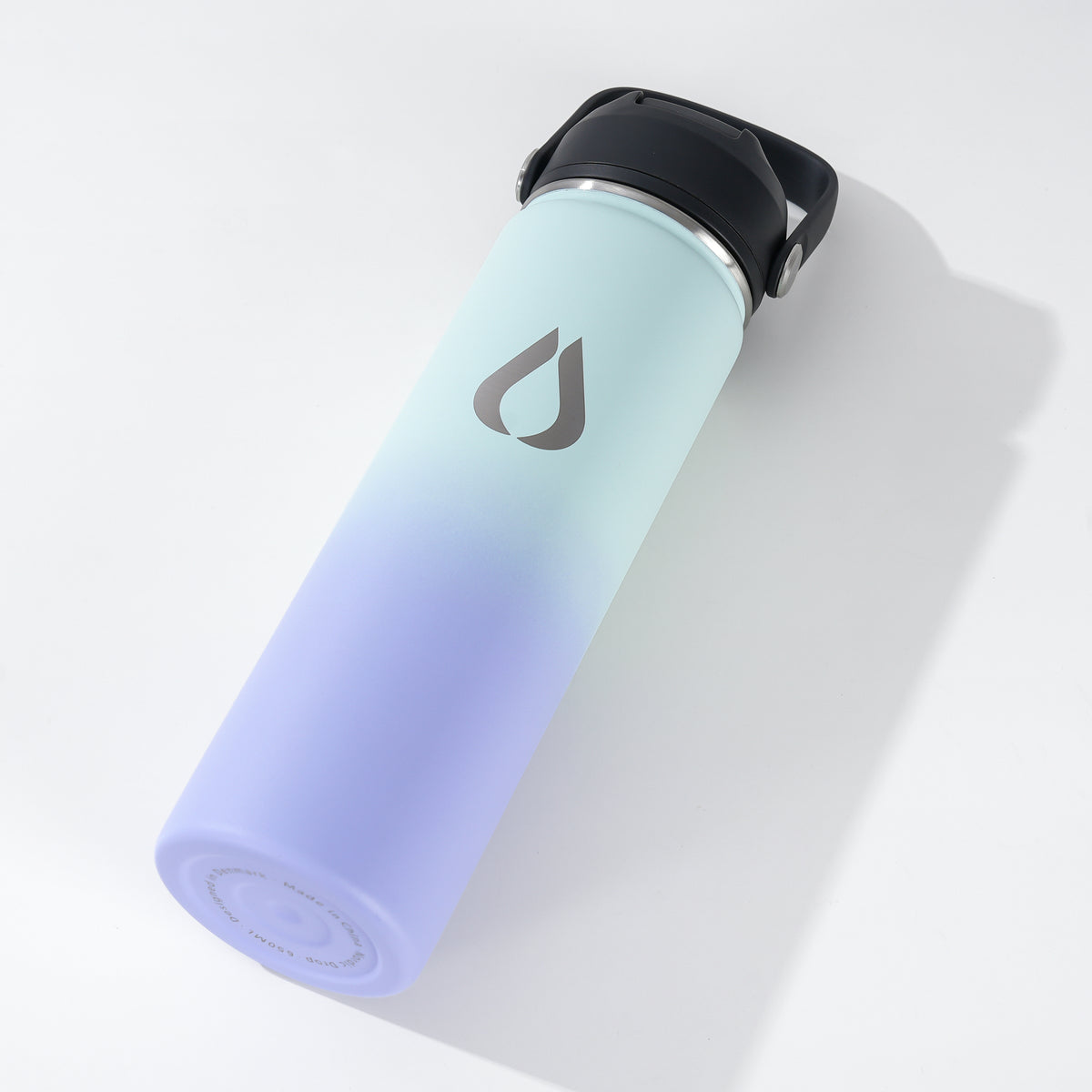 Water Bottle - 650ML - Cream Leopard