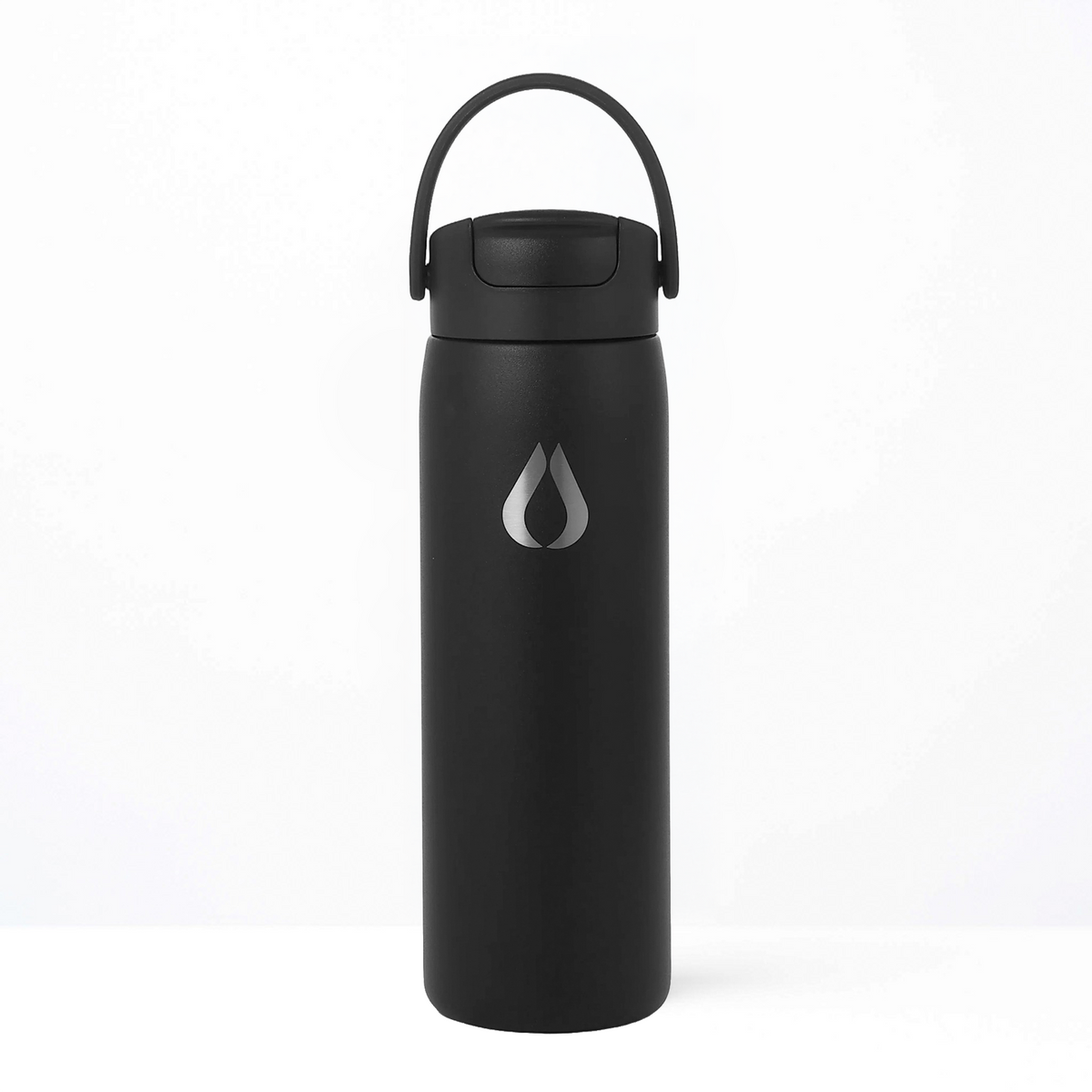 Water bottle - 2 in 1 - 710ML - Black