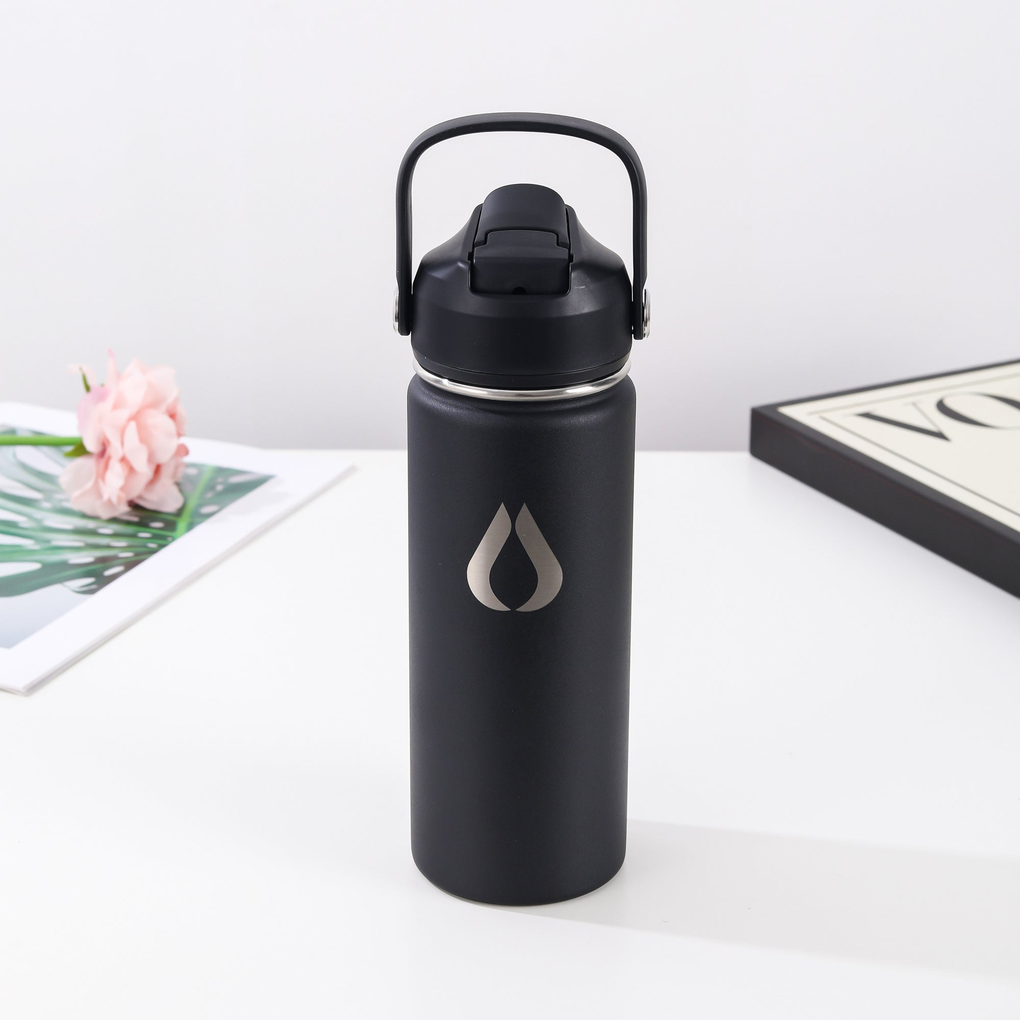 Water Bottle - 500ML - Black