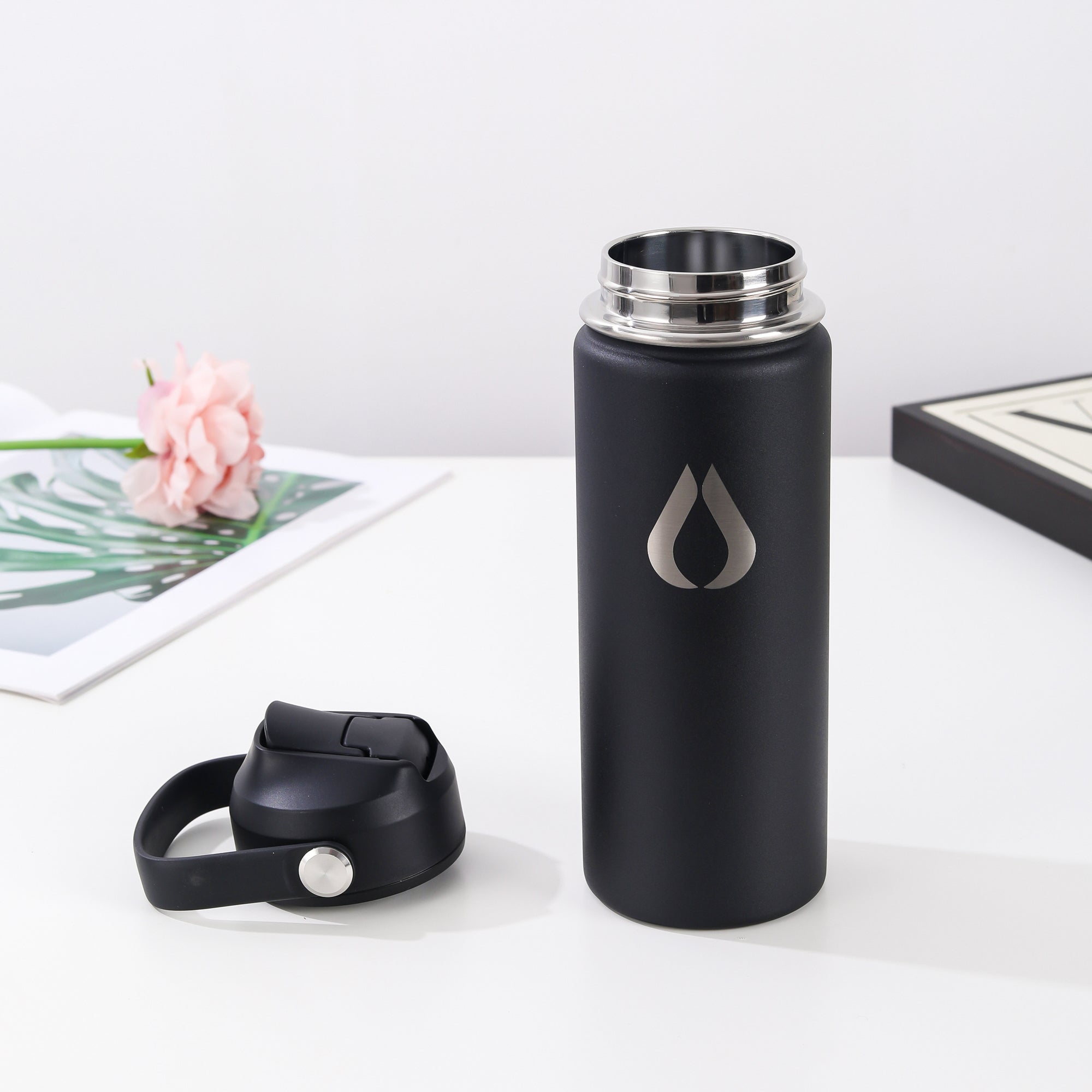 Water Bottle - 500ML - Black
