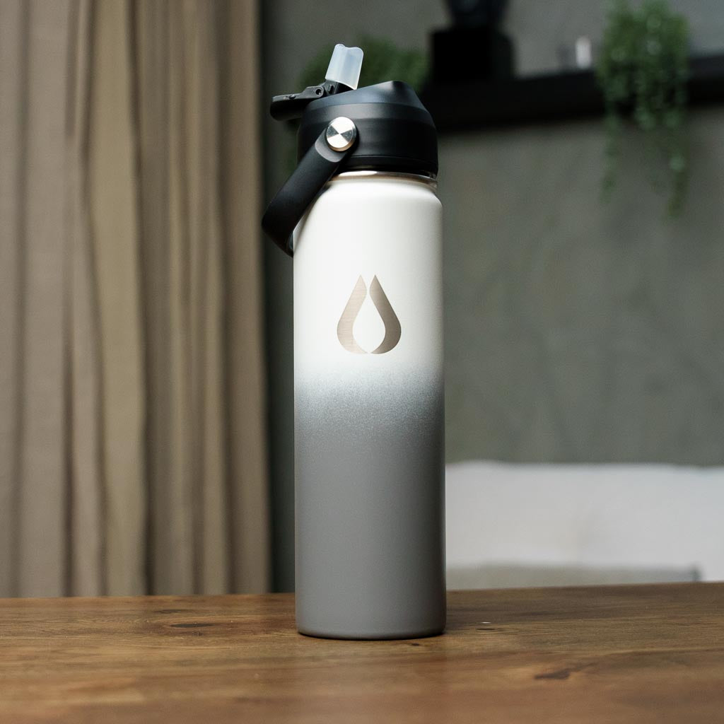 Water Bottle - 650ML - Shades of Gray