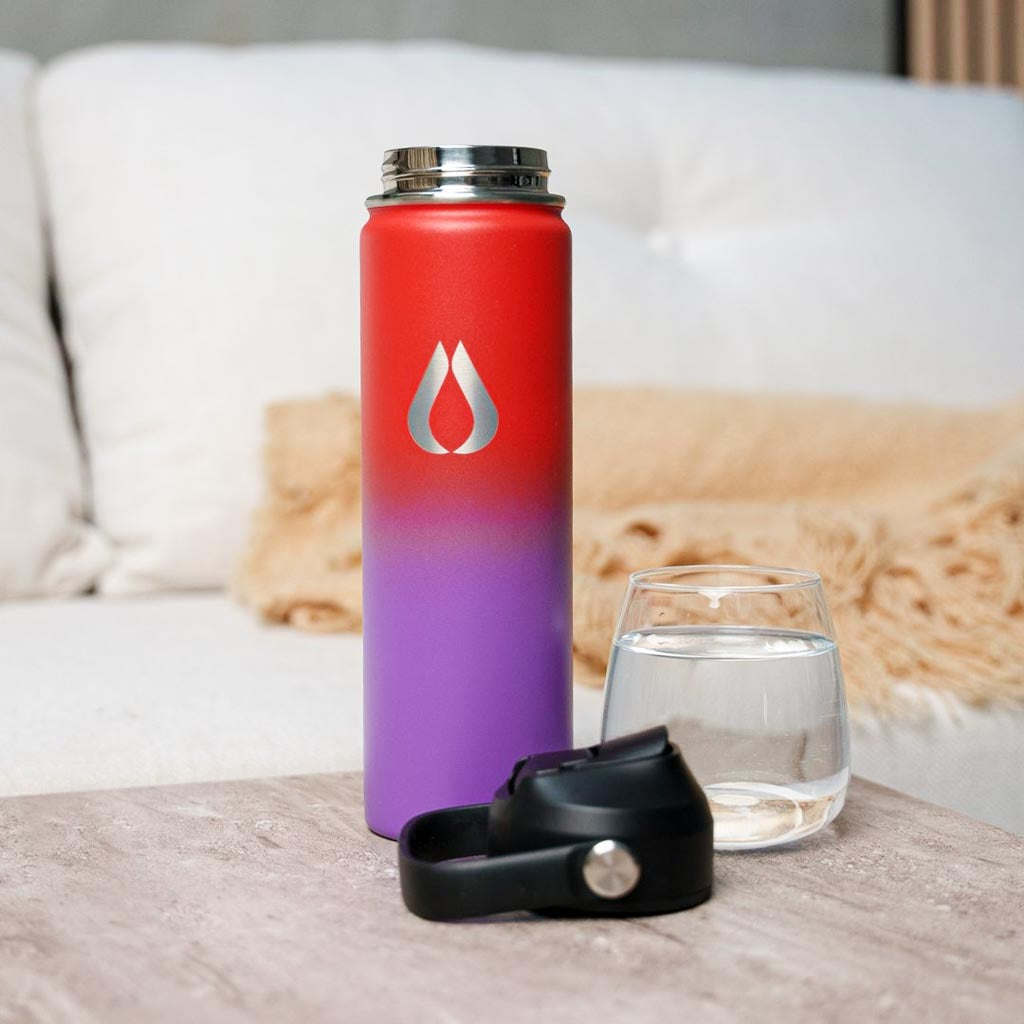 Water Bottle - 650ML - Dark Rainbow