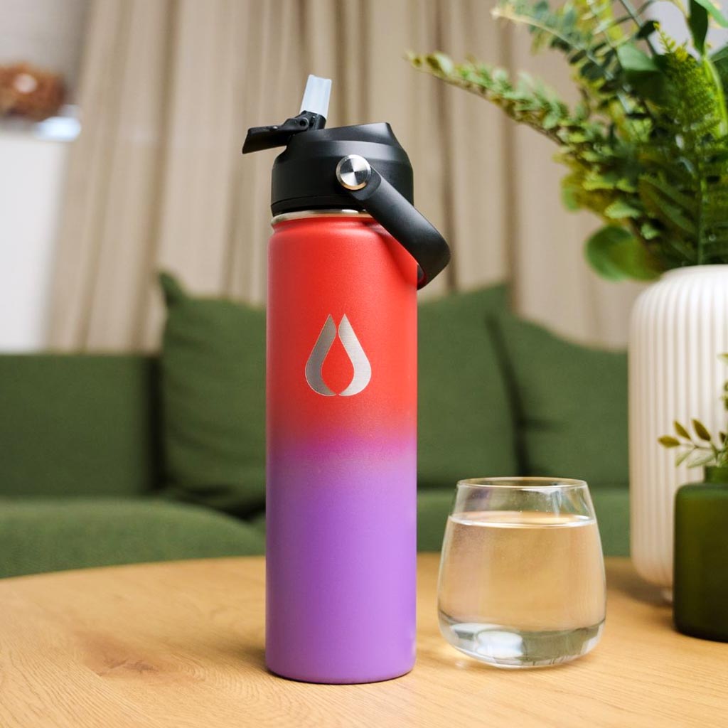 Water Bottle - 650ML - Dark Rainbow