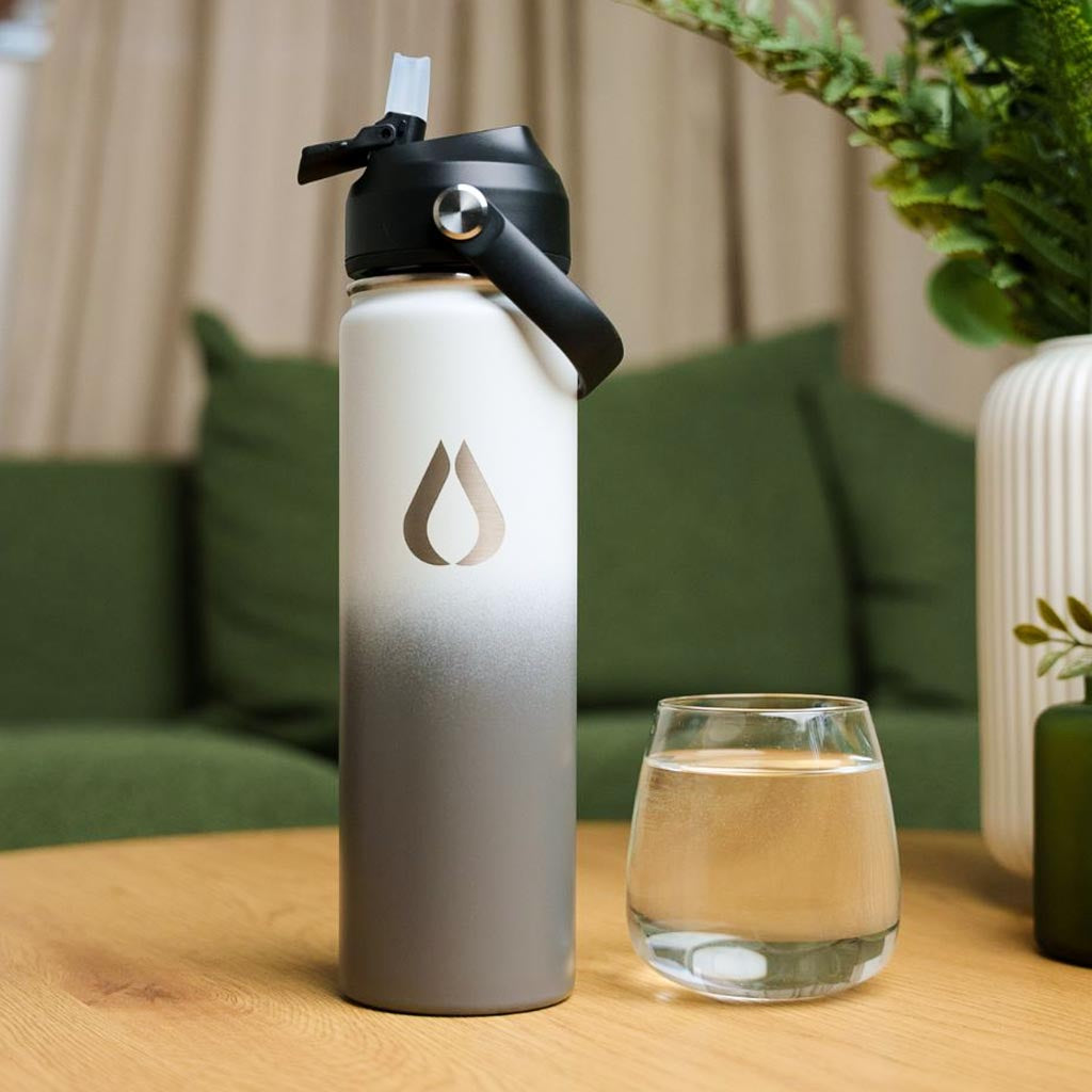 Water Bottle - 650ML - Shades of Gray