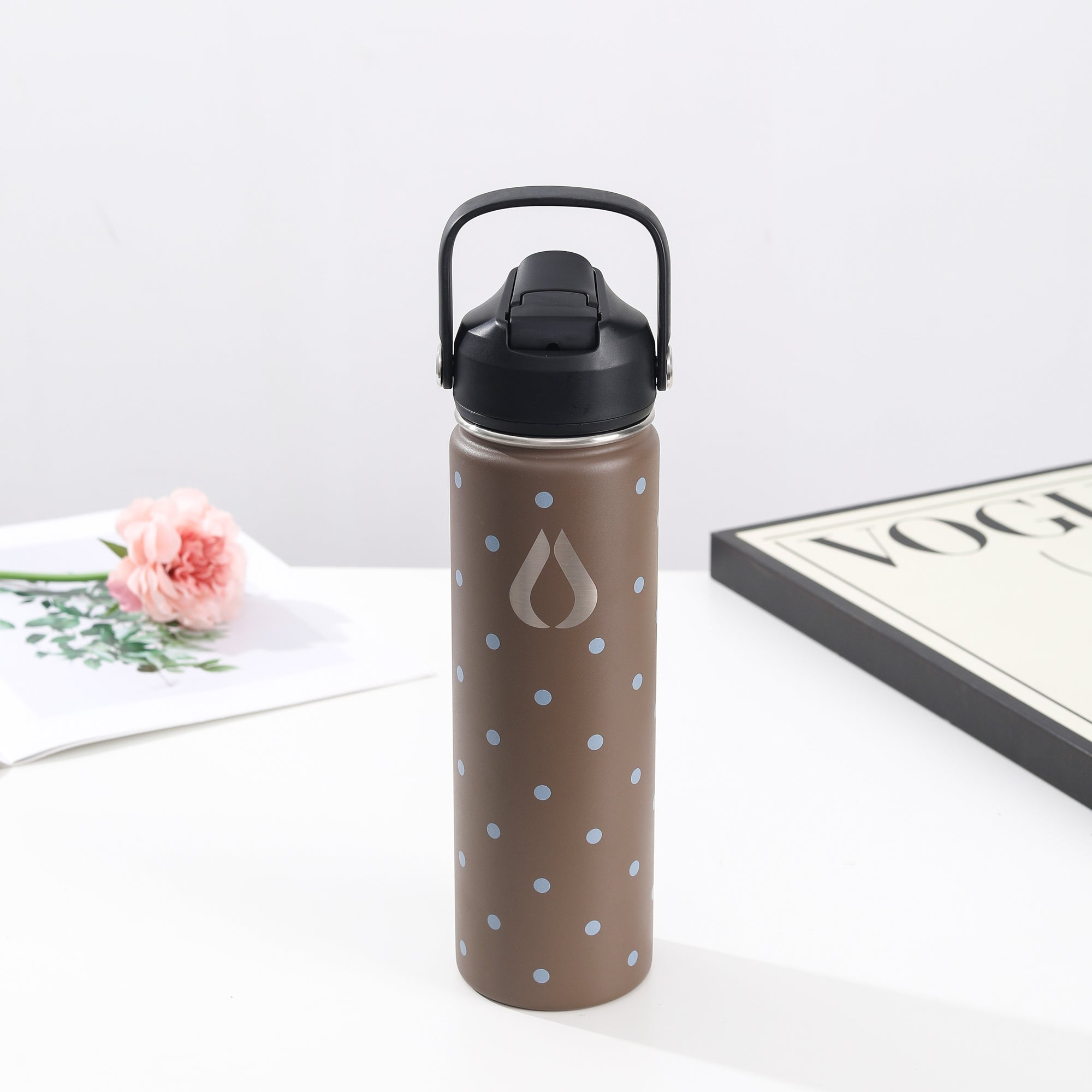 Water Bottle - 650ML - Biscuit