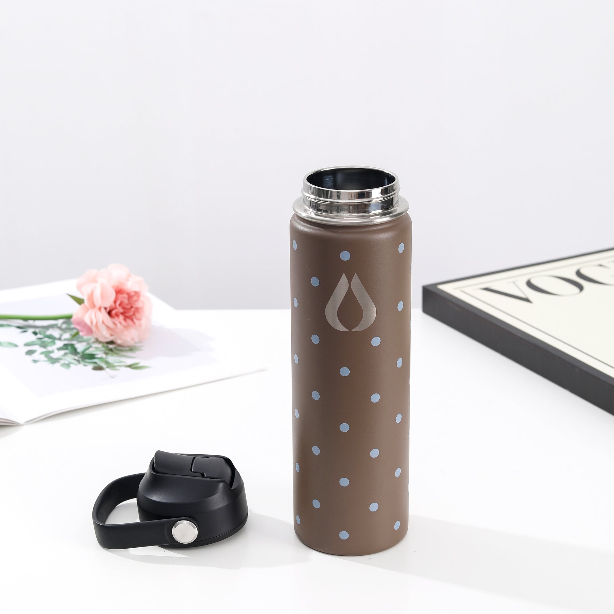 Water Bottle - 650ML - Biscuit