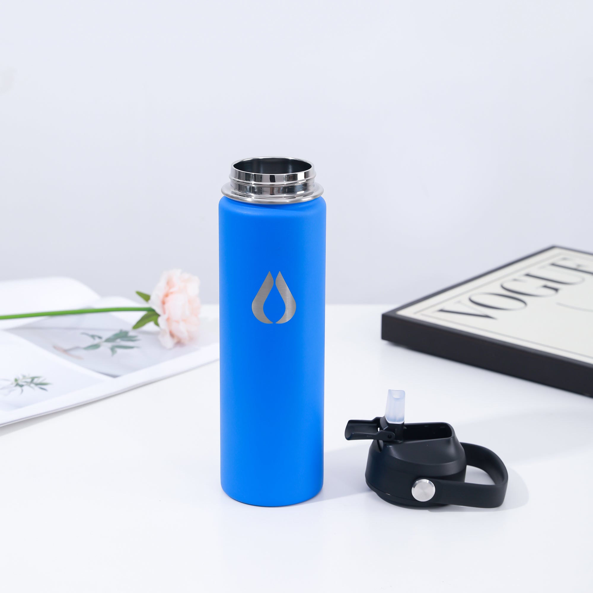 Water Bottle - 650ML - Cobalt
