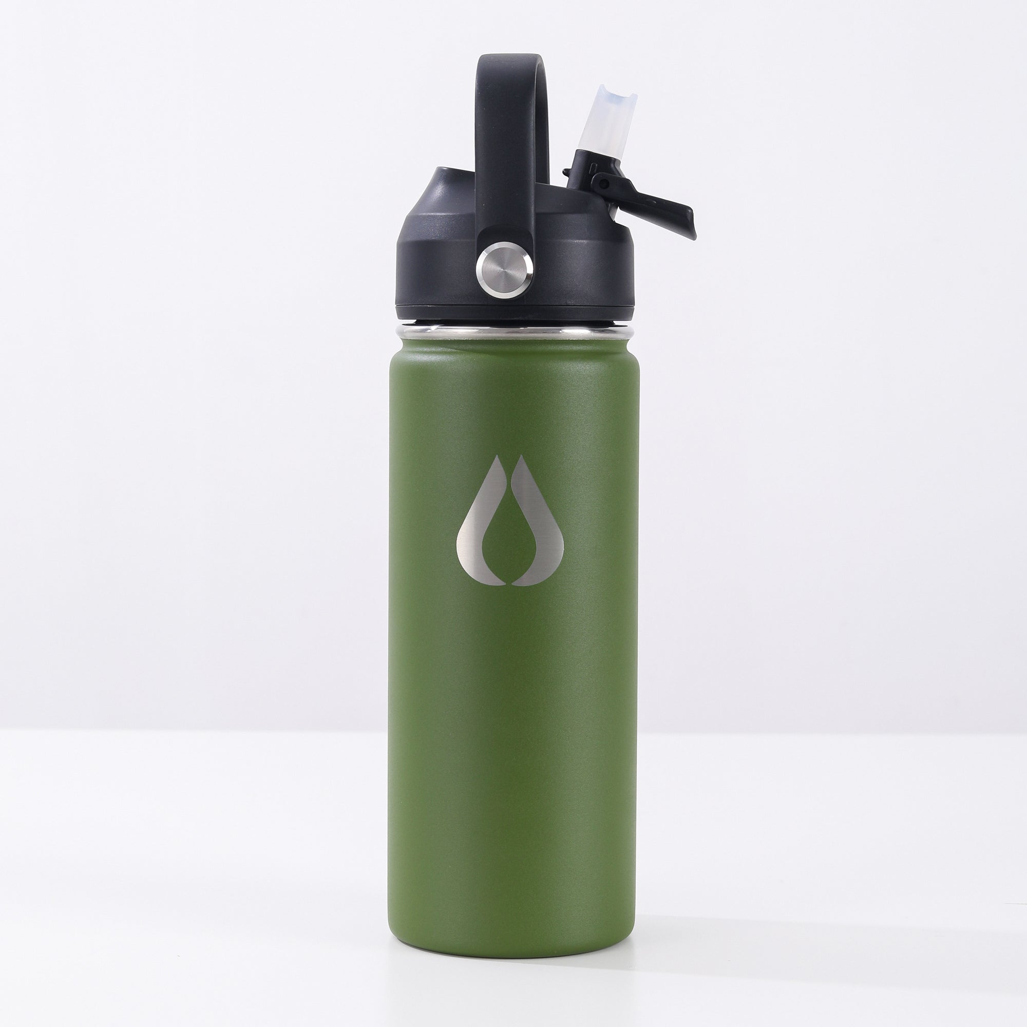 Water Bottle - 500ML - Dark Olive