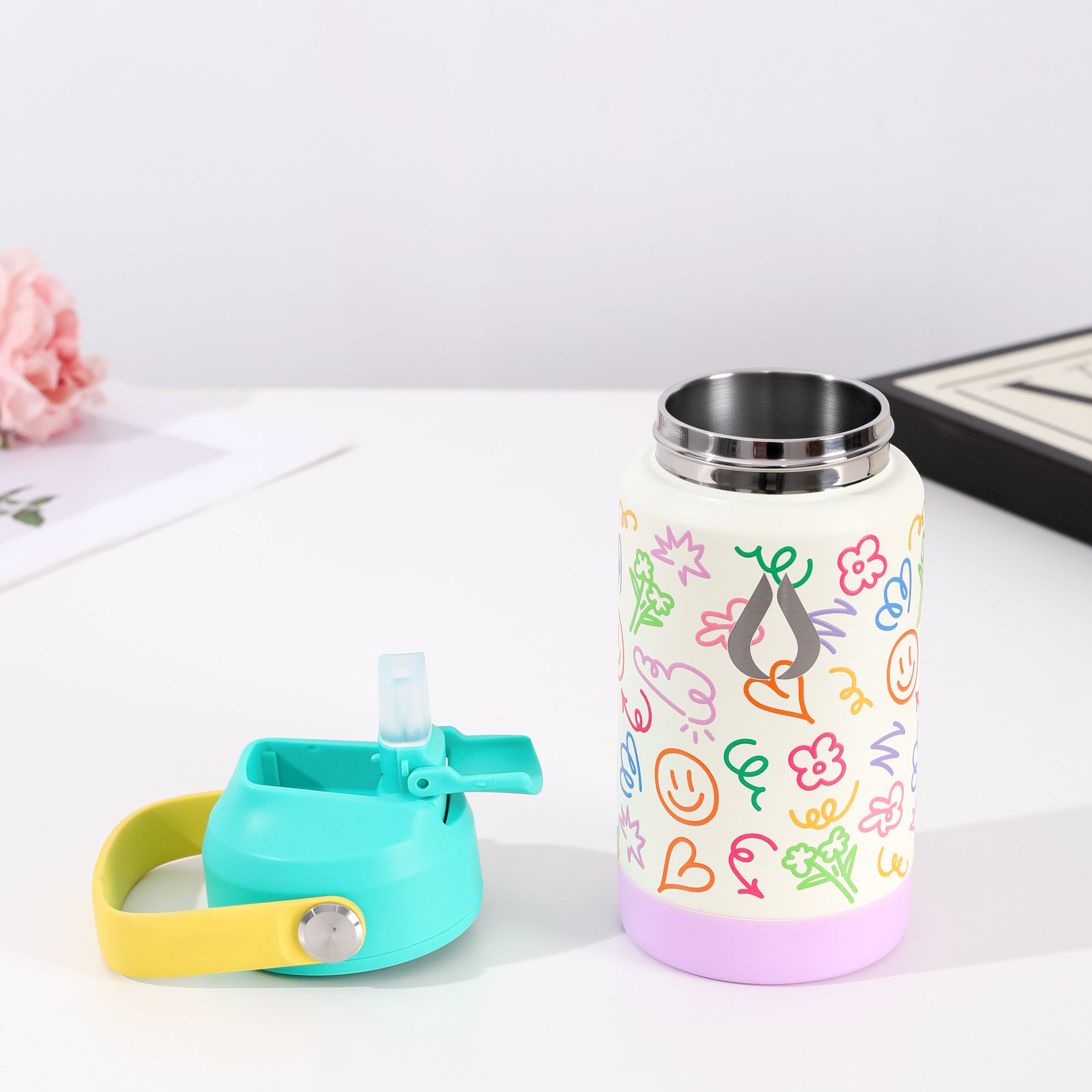 Children's Bottle - 350ML - Doodles