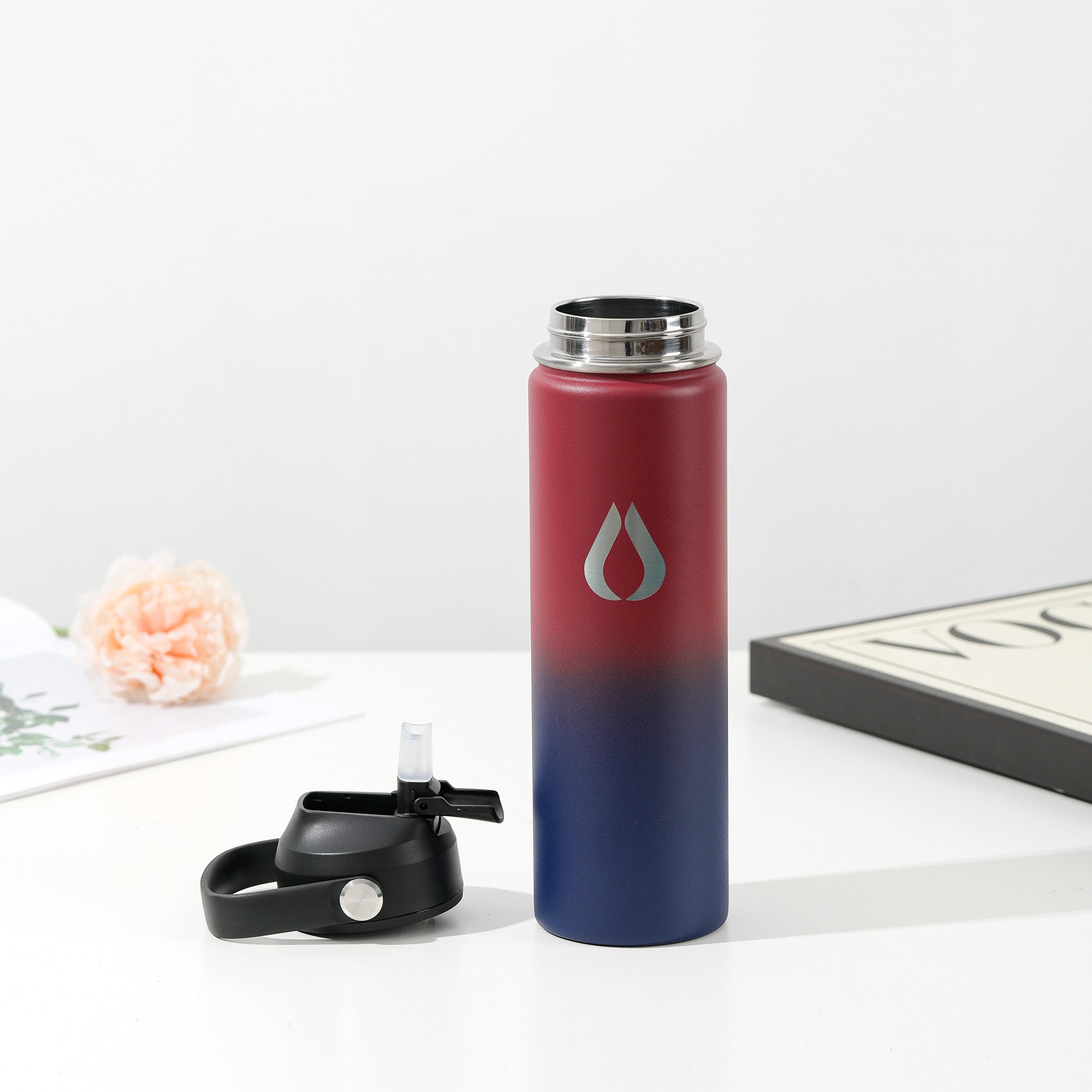 Water Bottle - 650ML - Obsidian