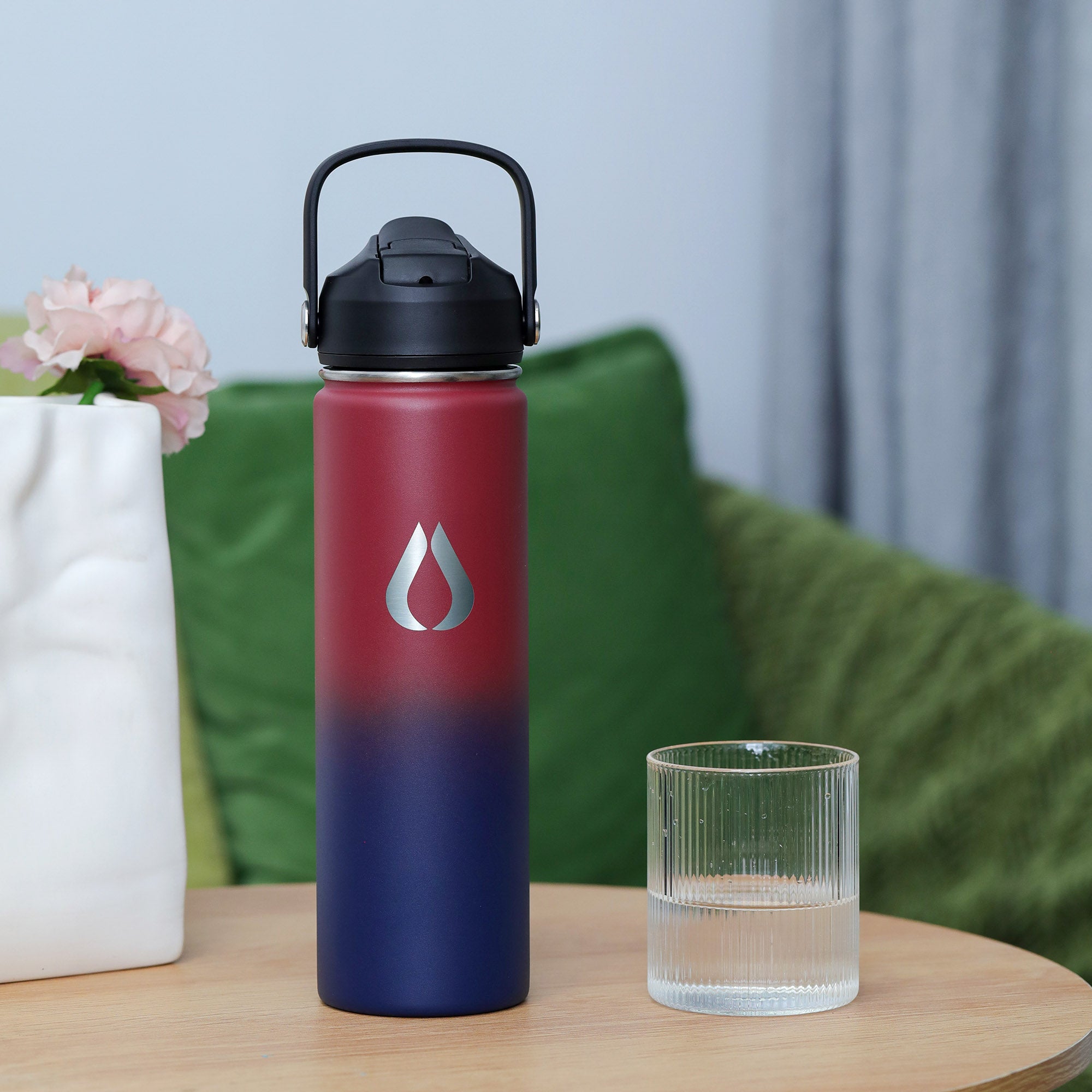 Water Bottle - 650ML - Obsidian