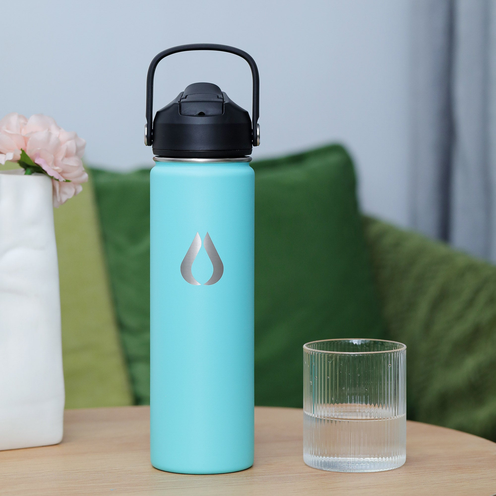 Water Bottle - 650ML - Turquoise