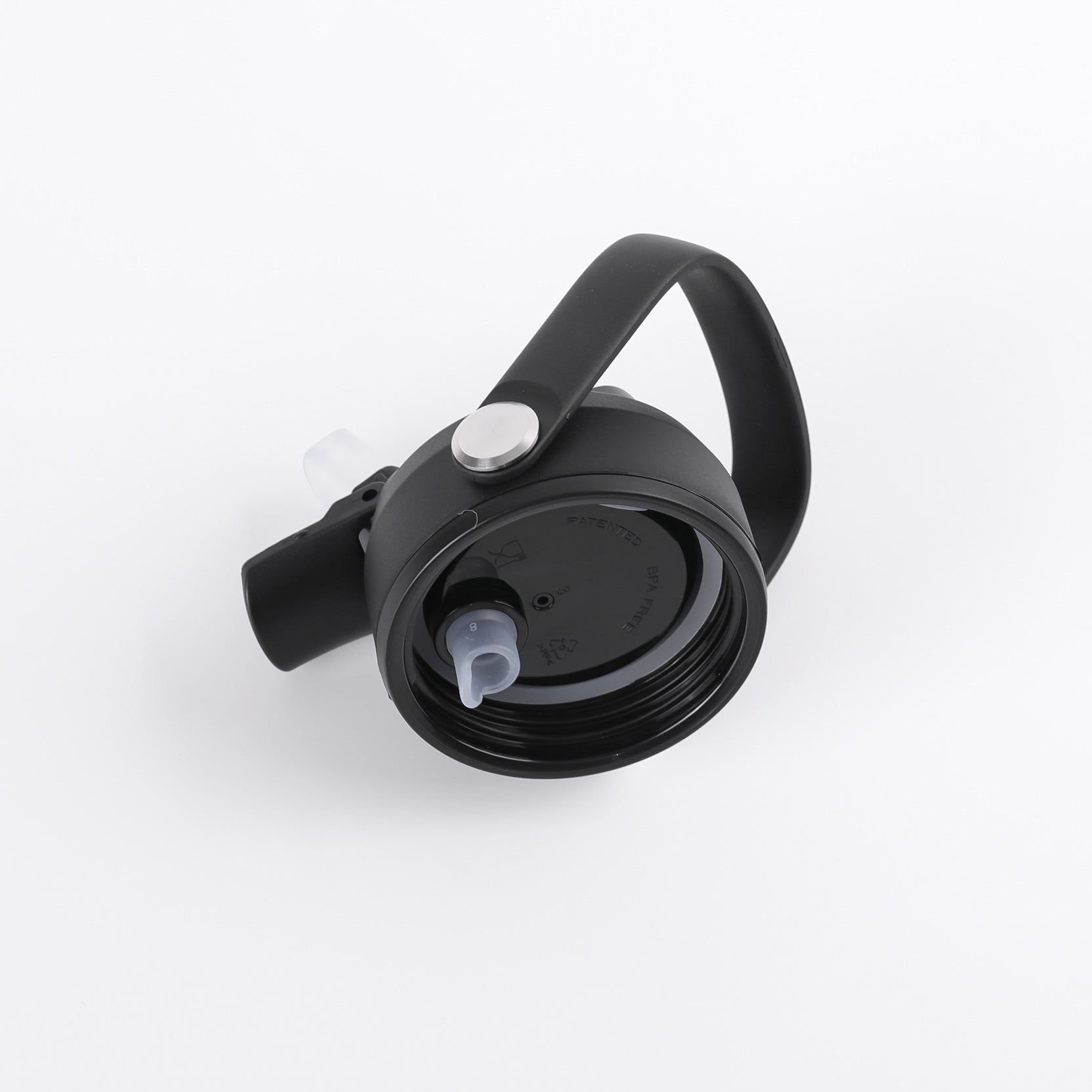 Straw Lid - Black (Kids)