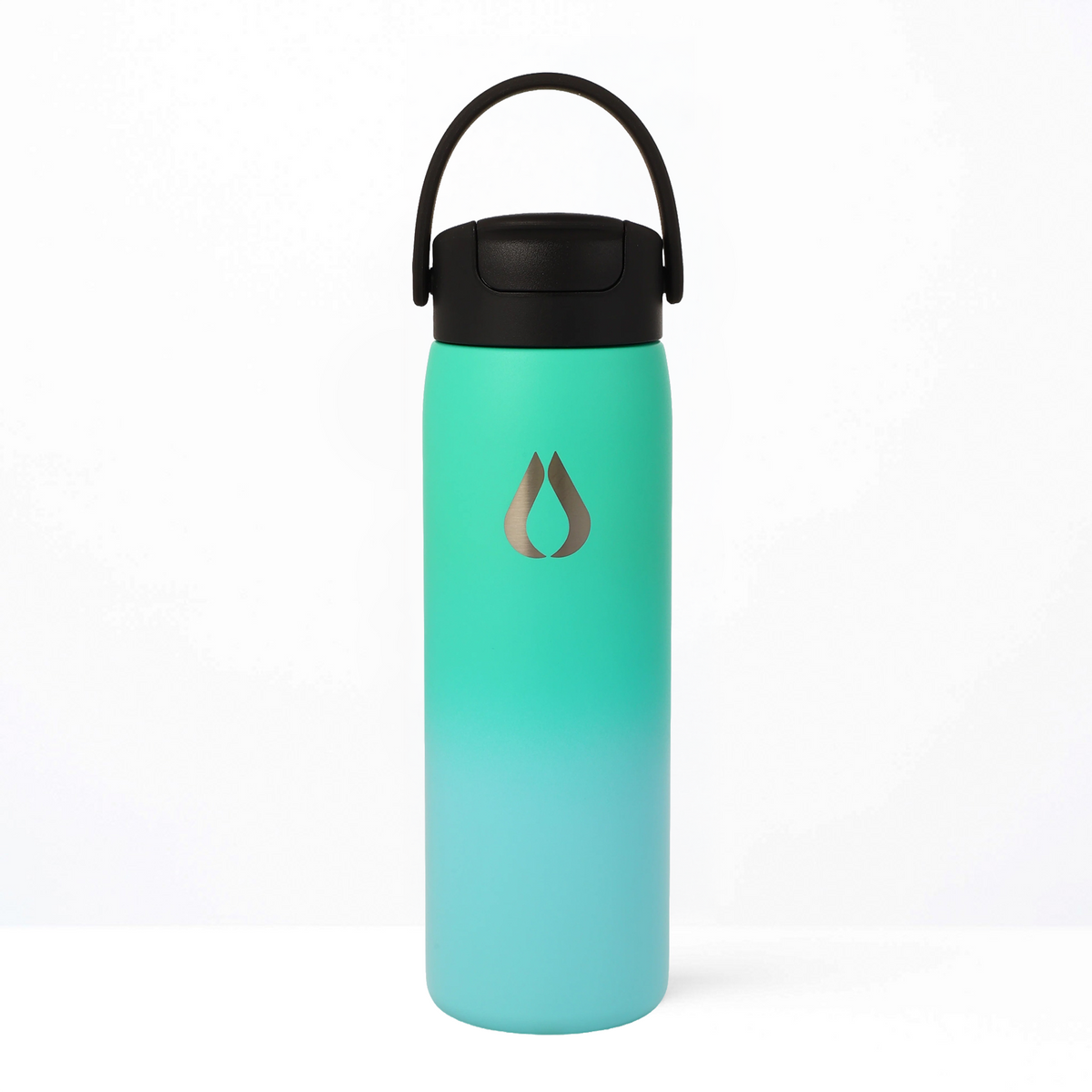 Water bottle - 2 in 1 - 710ML - Green Sky