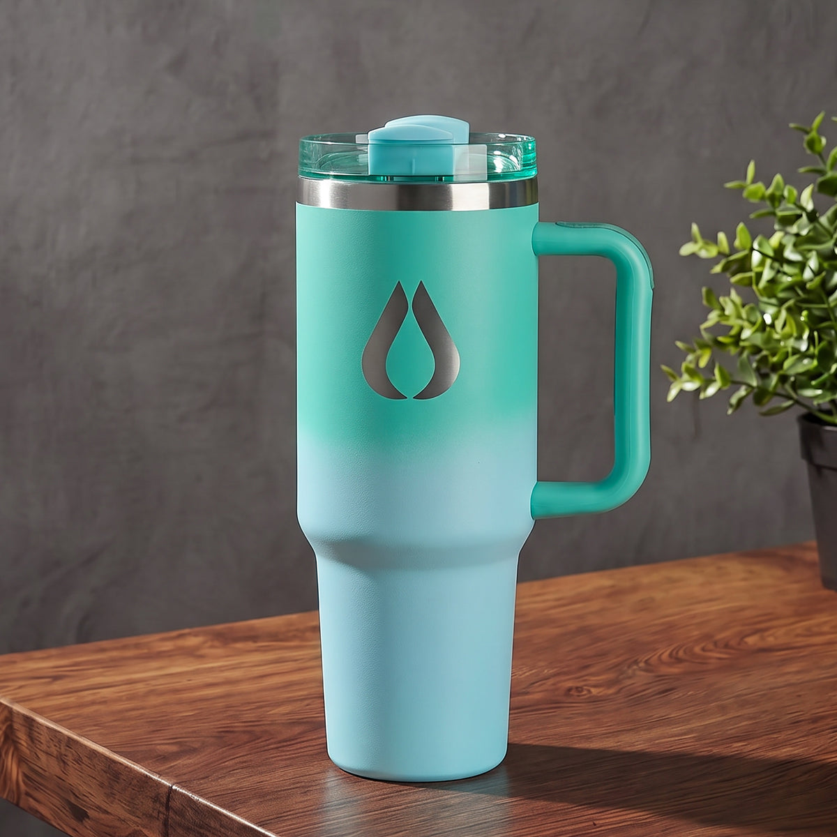 Tumbler - 1200ML - Green Sky