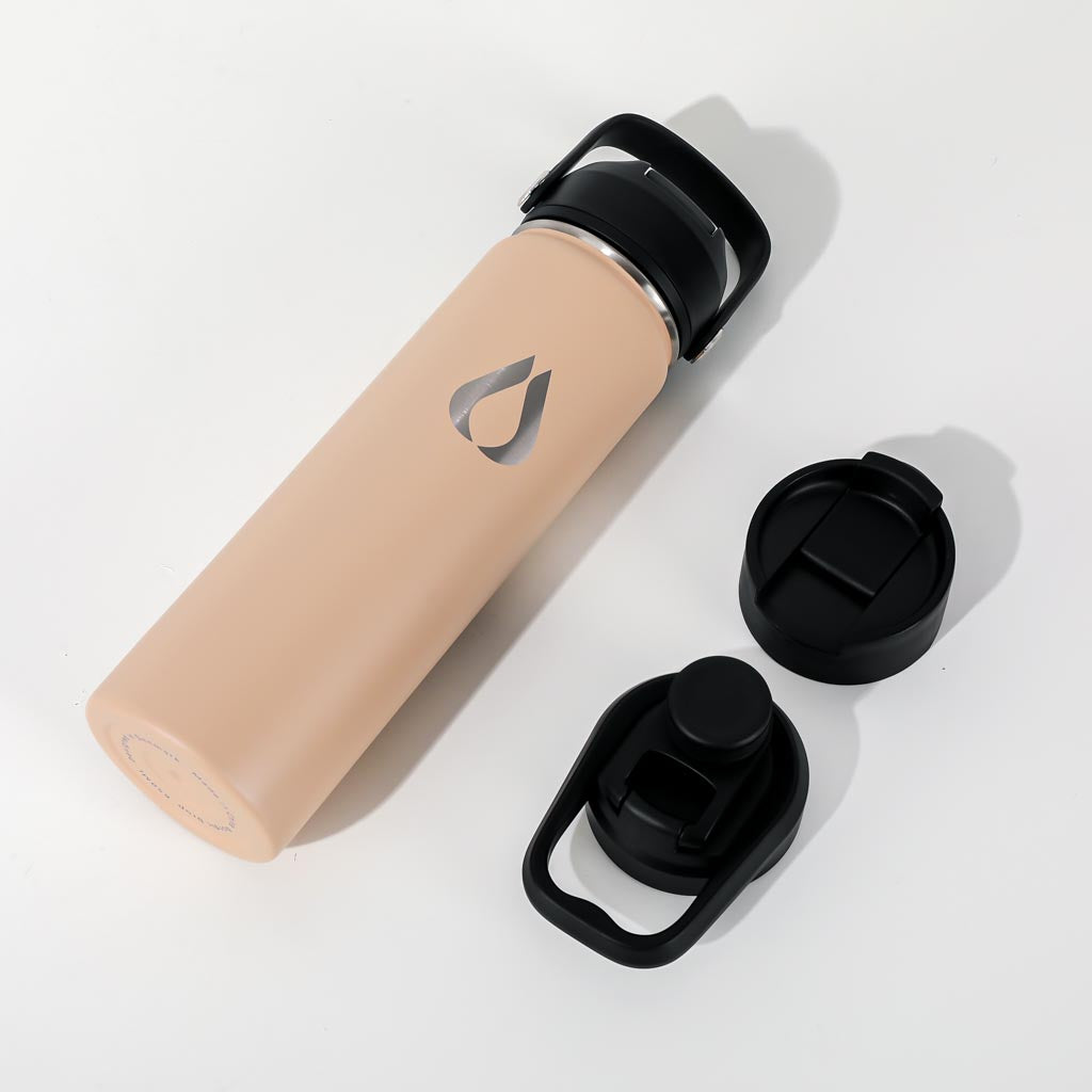 Water Bottle - 650ML - Latte
