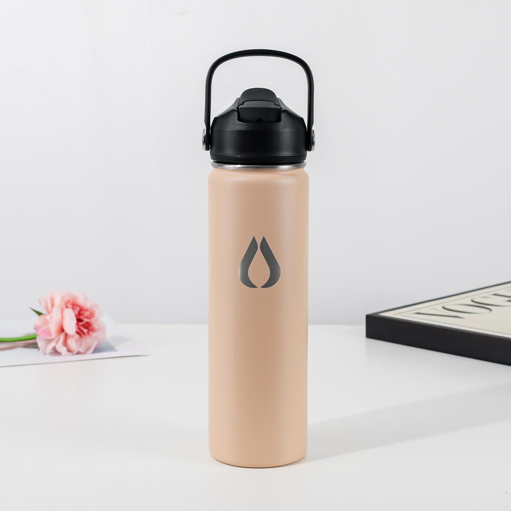 Water Bottle - 650ML - Latte