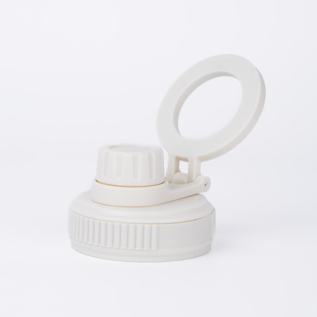 Screw Lid with Mobile Magnet - White