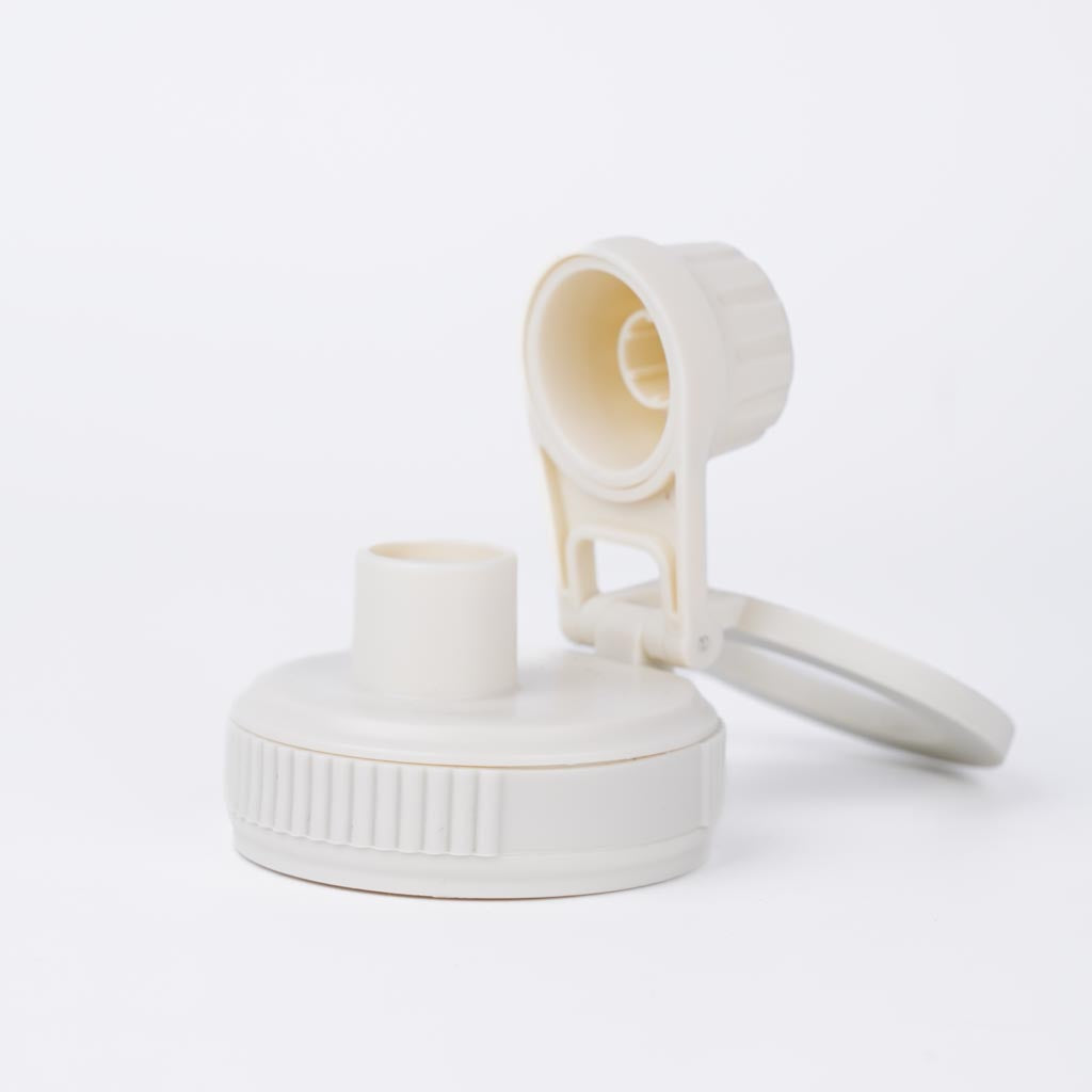 Screw Lid with Mobile Magnet - White