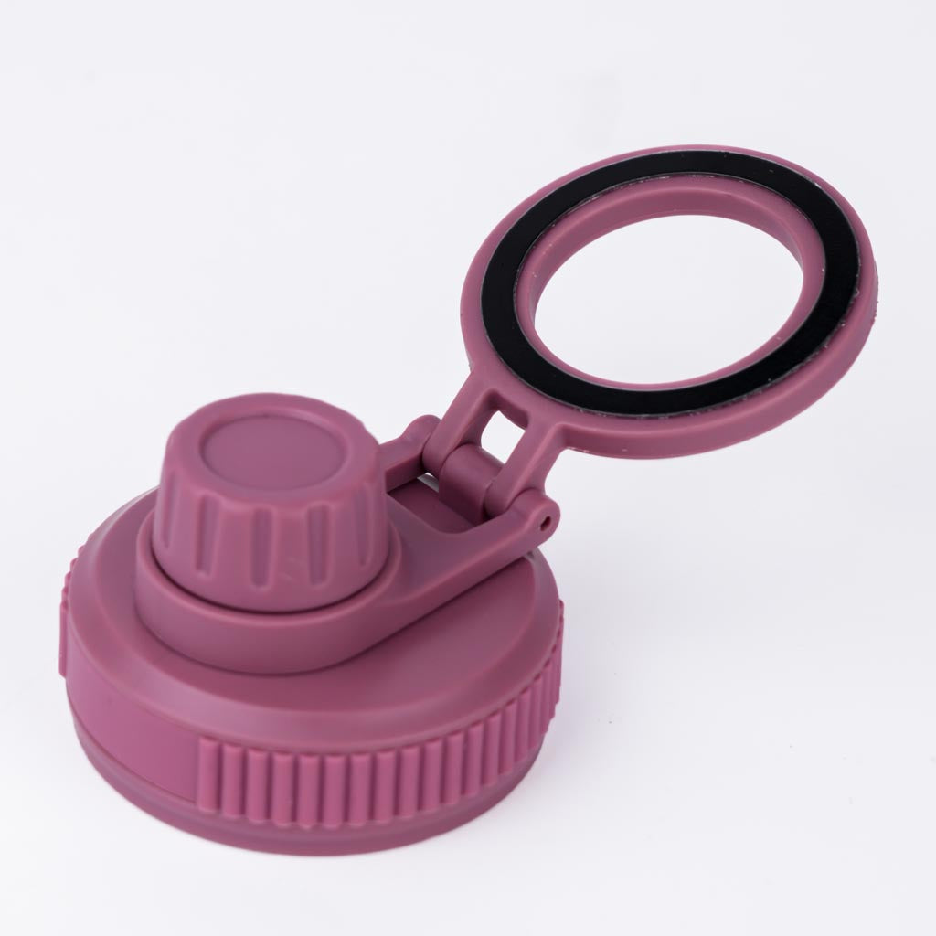 Screw Lid with Mobile Magnet - Maroon