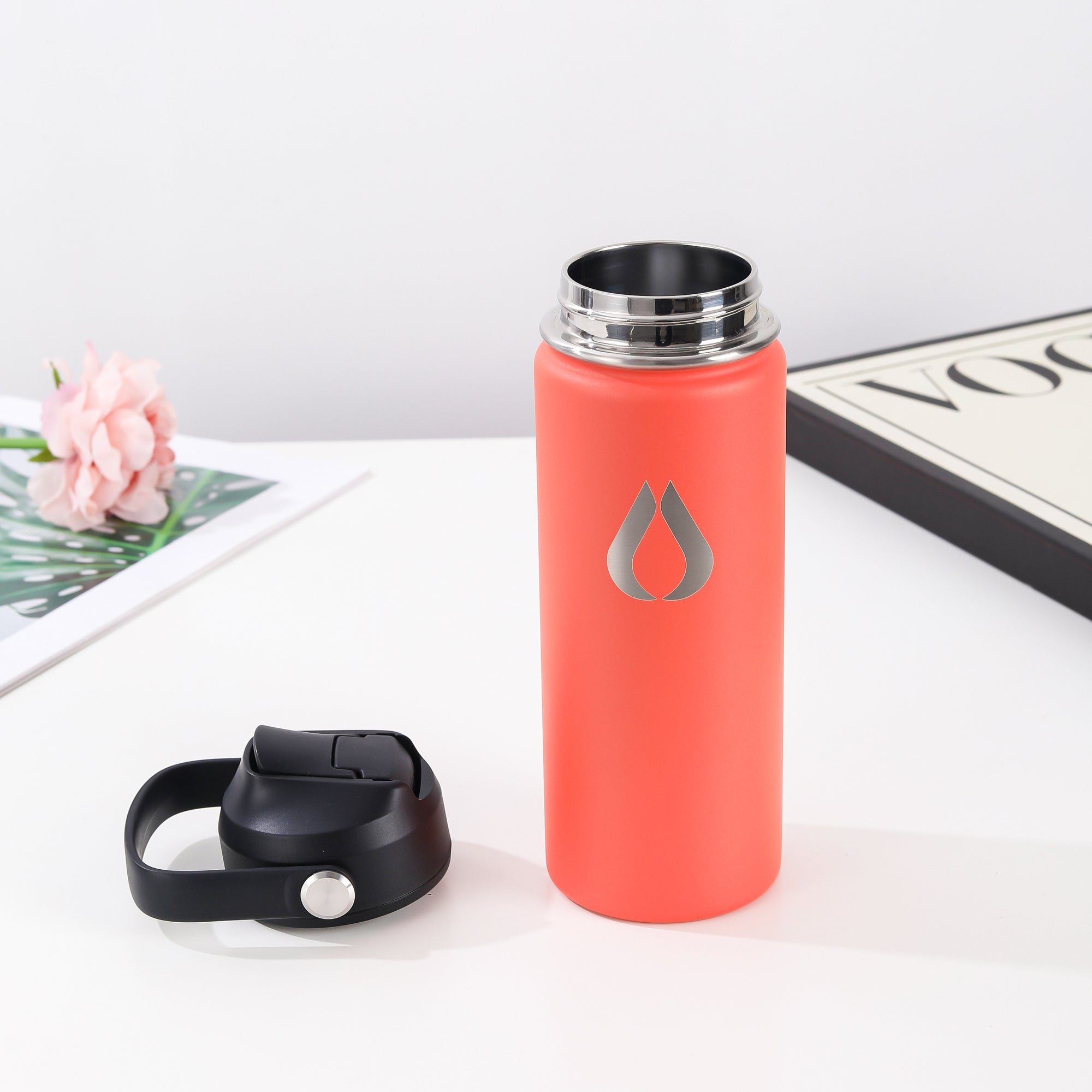 Water Bottle - 500ML - Peach
