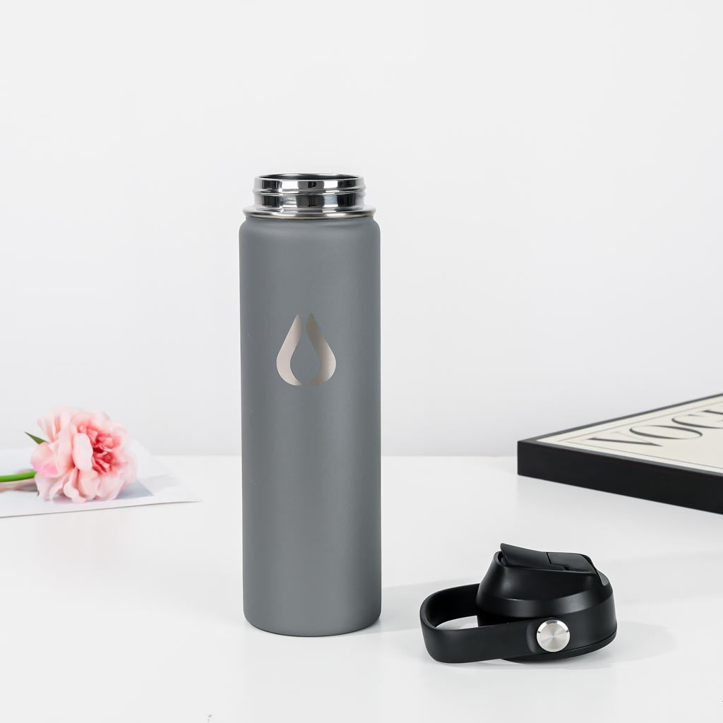 Water Bottle - 650ML - Pewter