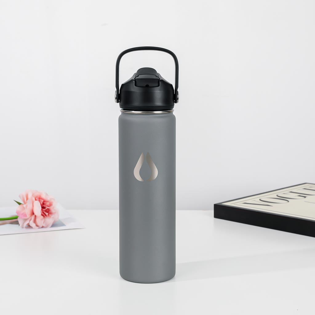 Water Bottle - 650ML - Pewter