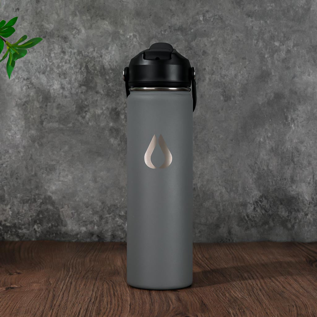 Water Bottle - 650ML - Pewter