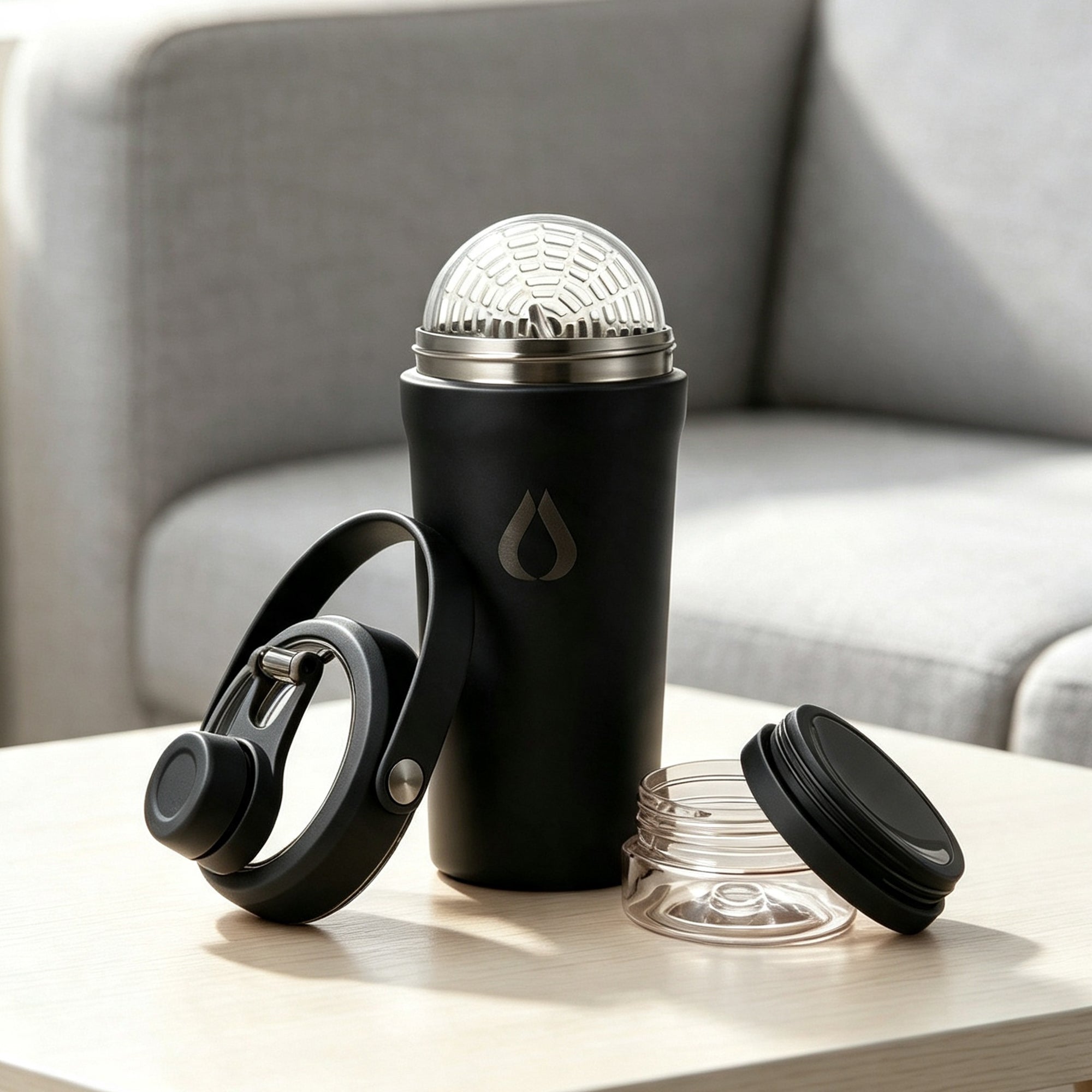 Shaker - 600ml - Black