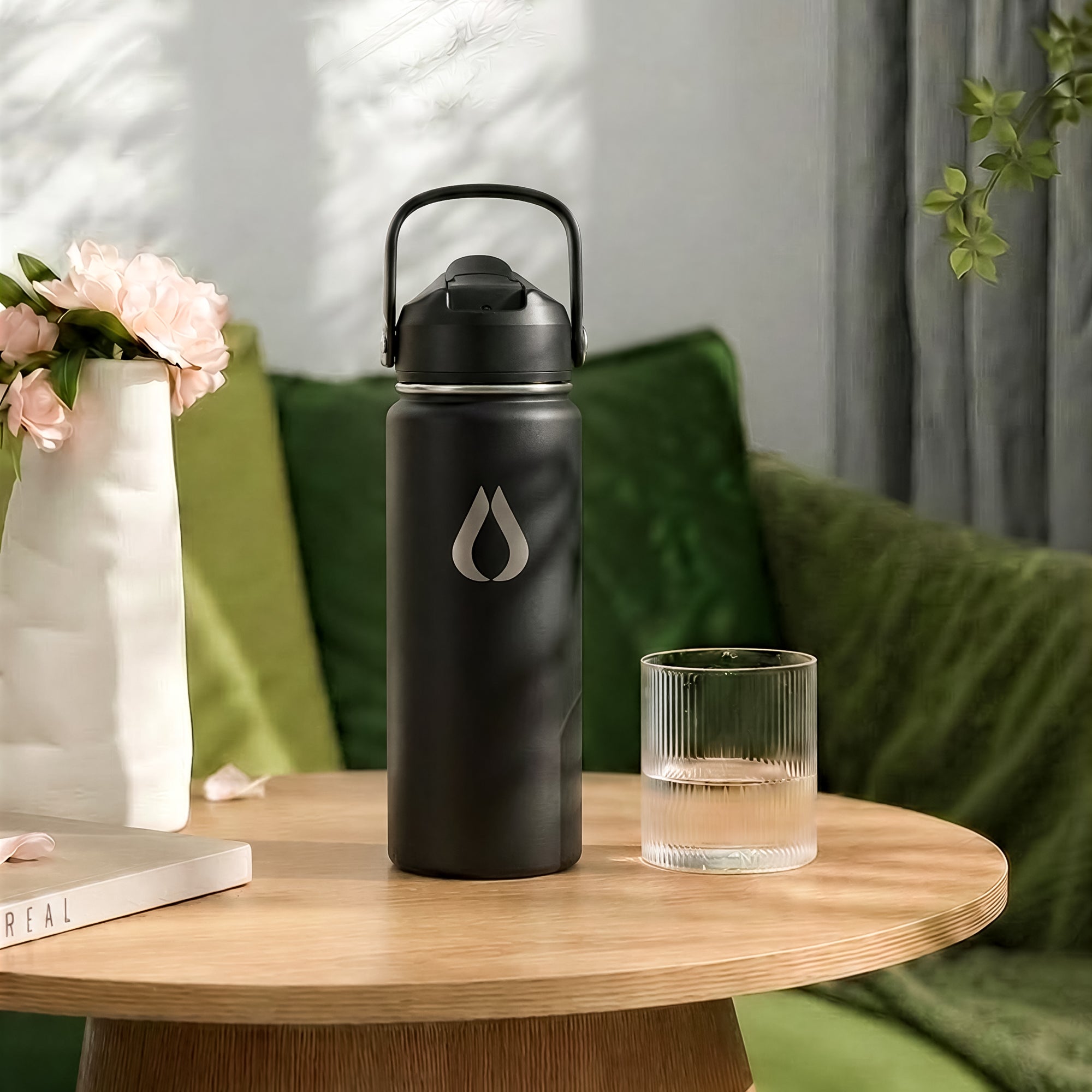 Water Bottle - 500ML - Black
