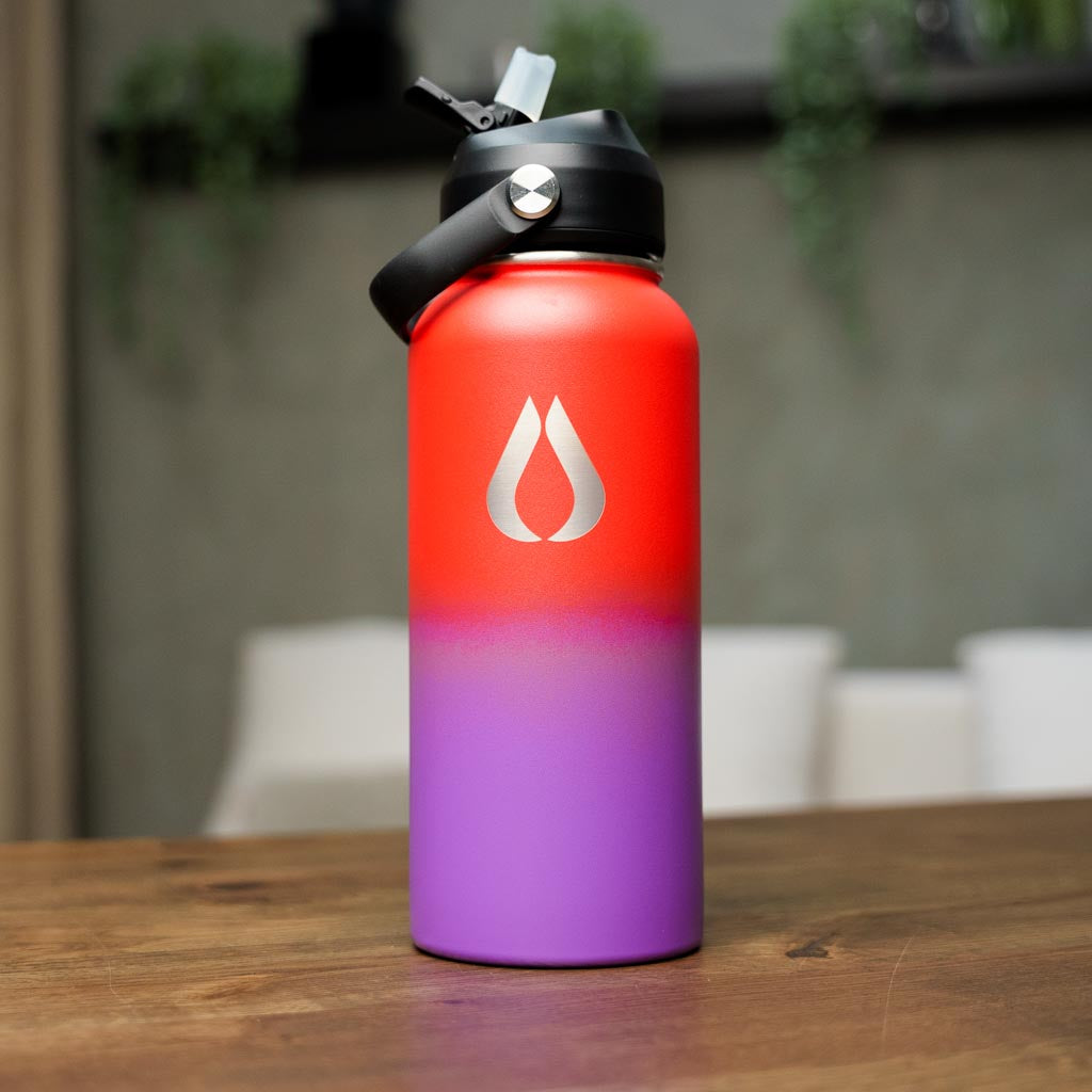 Water Bottle - 960ML - Dark Rainbow
