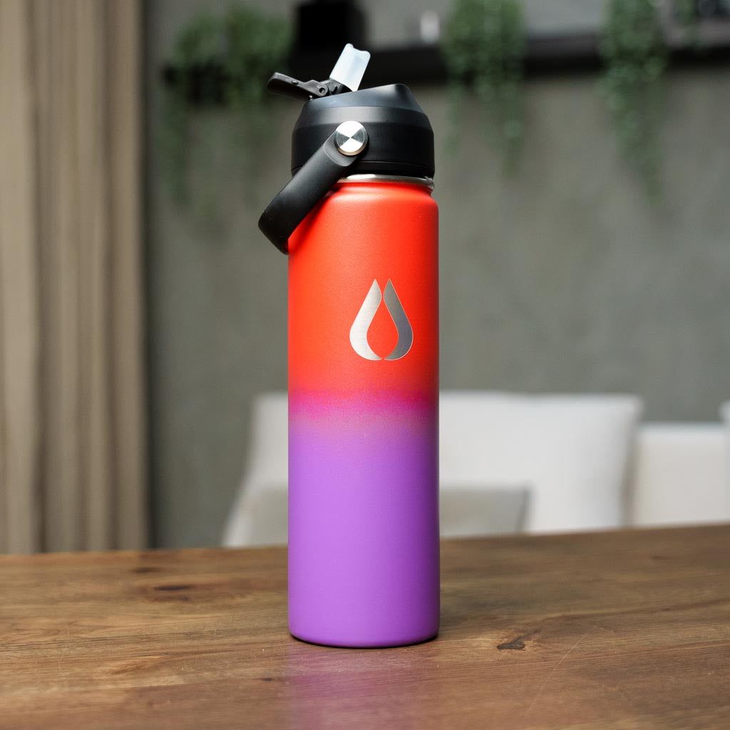 Water Bottle - 650ML - Dark Rainbow