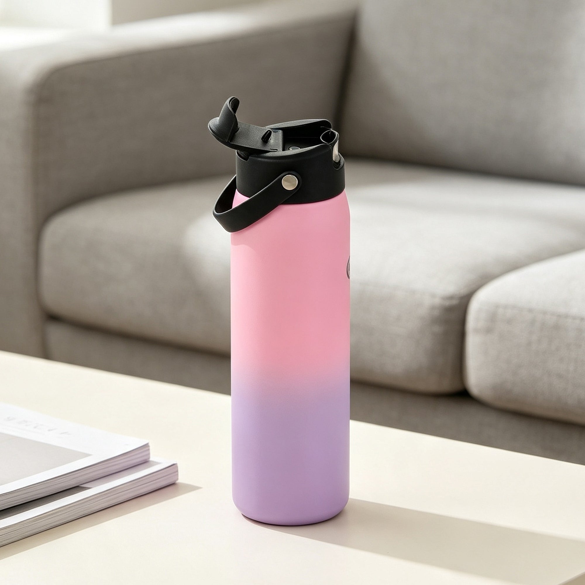 Water bottle - 2 in 1 - 710ML - Unicorn